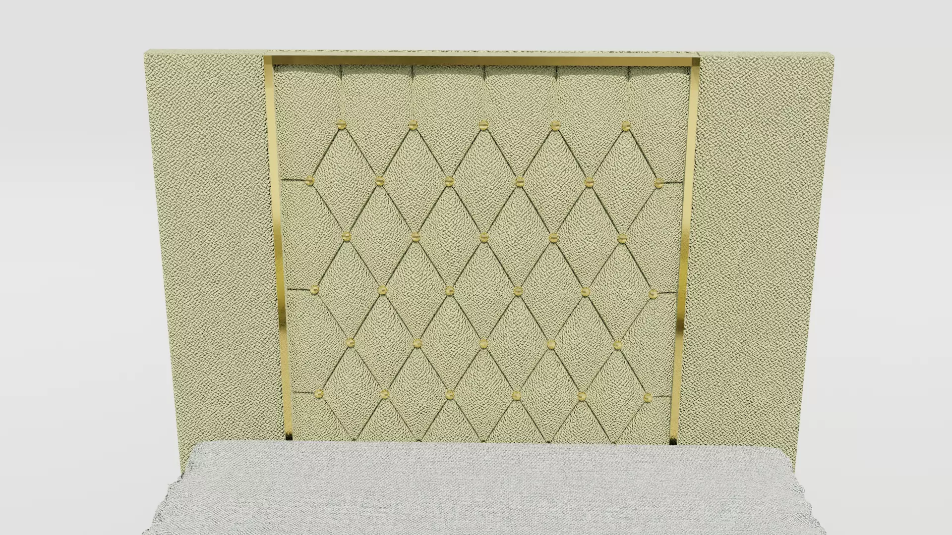 Ayla Mashriha Bed Low-poly 3D model_6