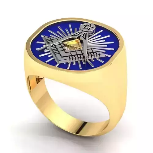 Comppas ring with enimal setting file stl