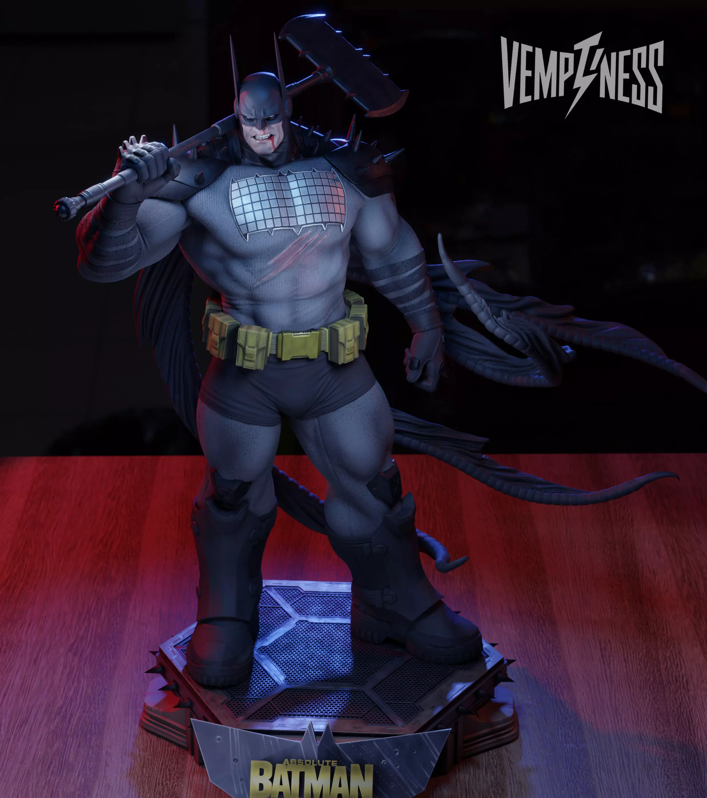 Absolute Batman Dc 3D print model_2