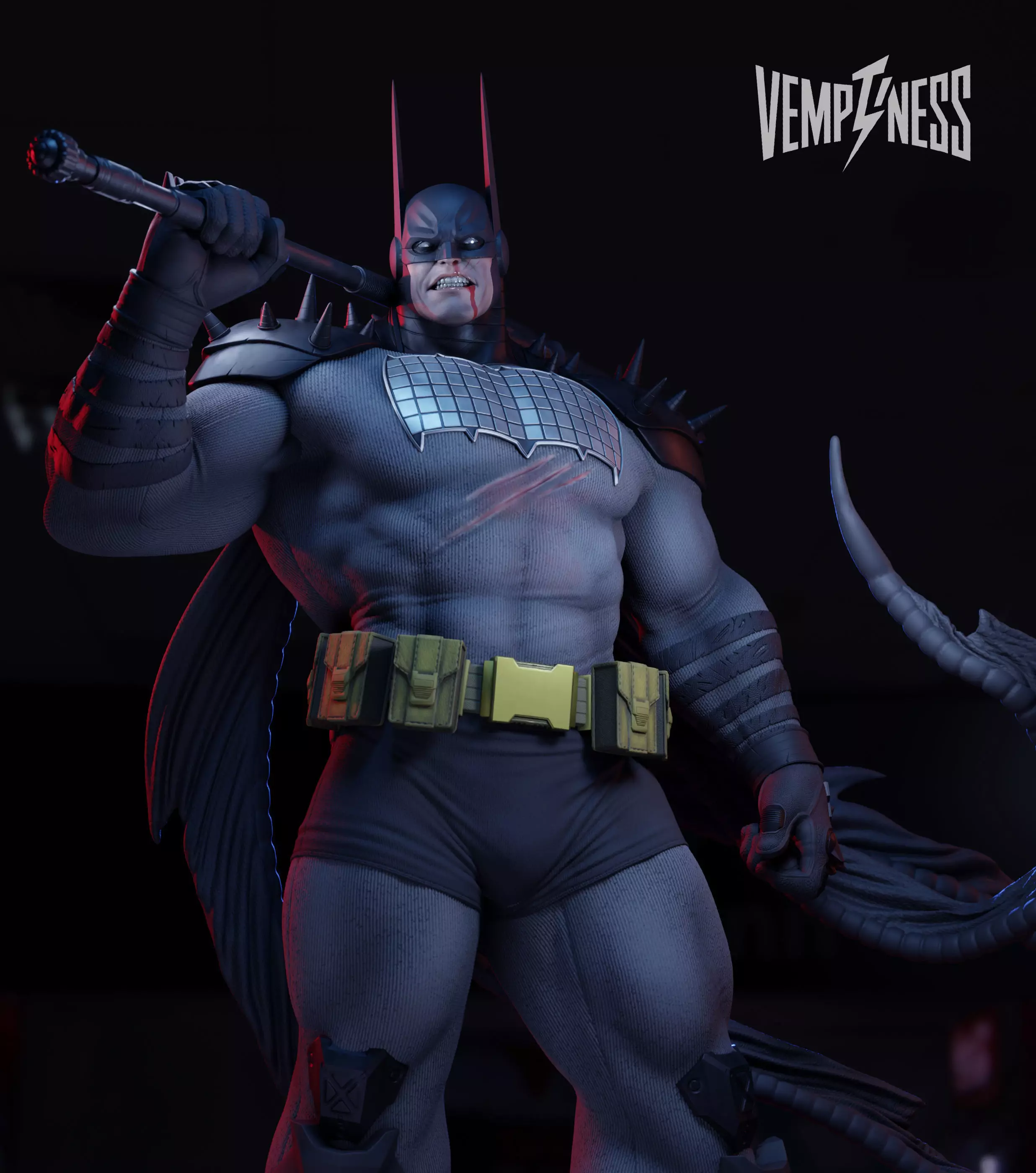 Absolute Batman Dc 3D print model_5