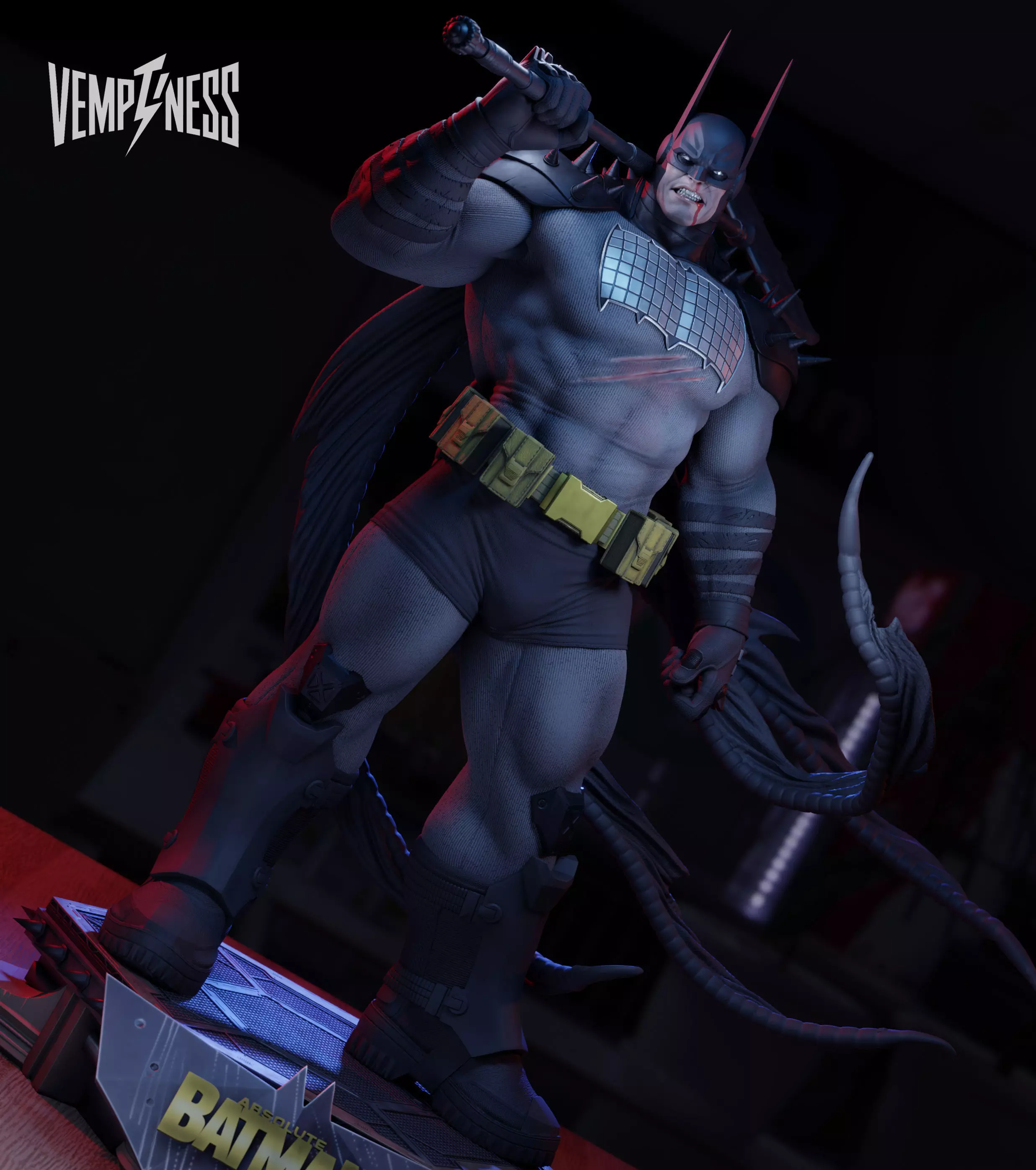 Absolute Batman Dc 3D print model_6