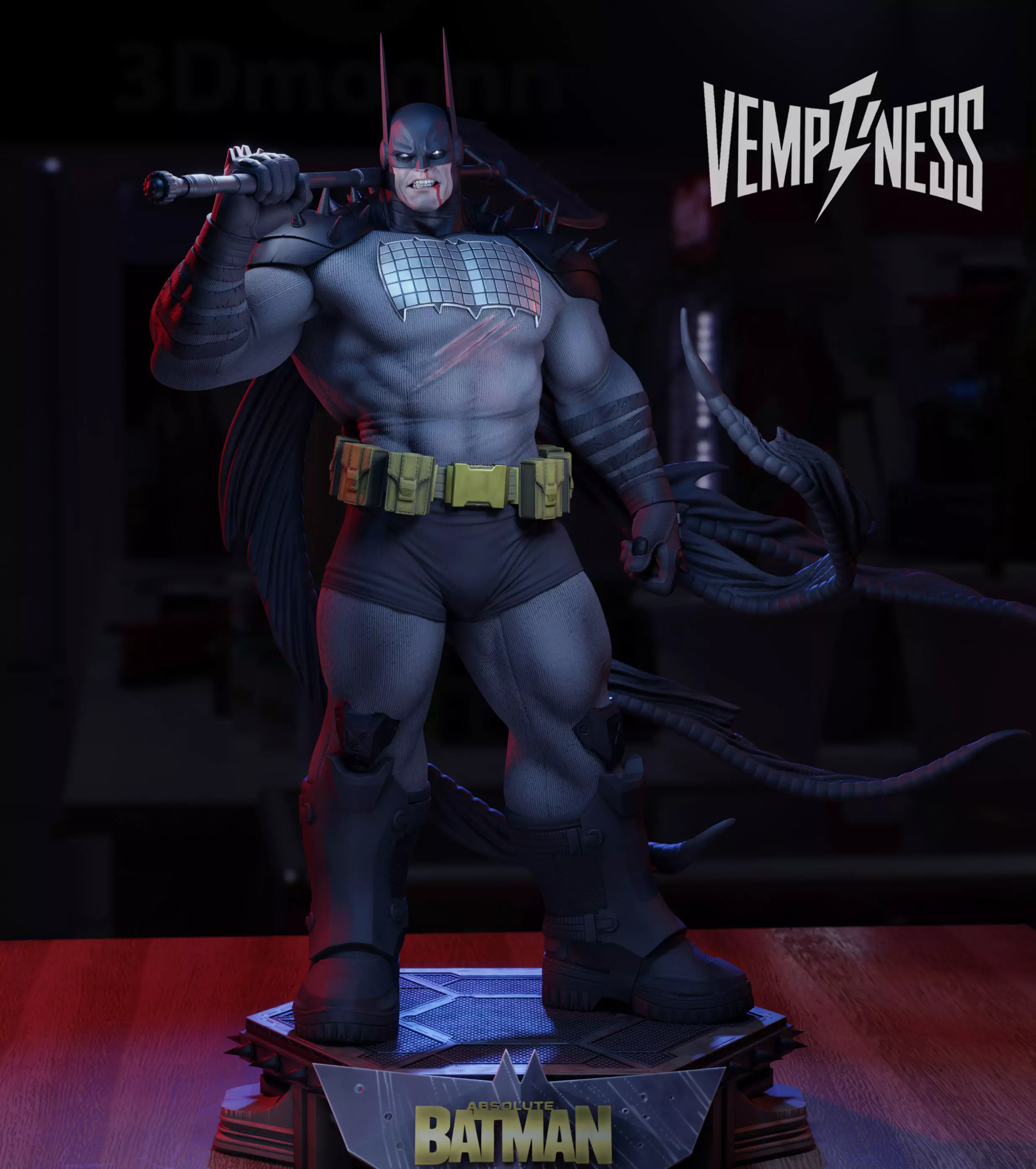 Absolute Batman Dc 3D print model_0