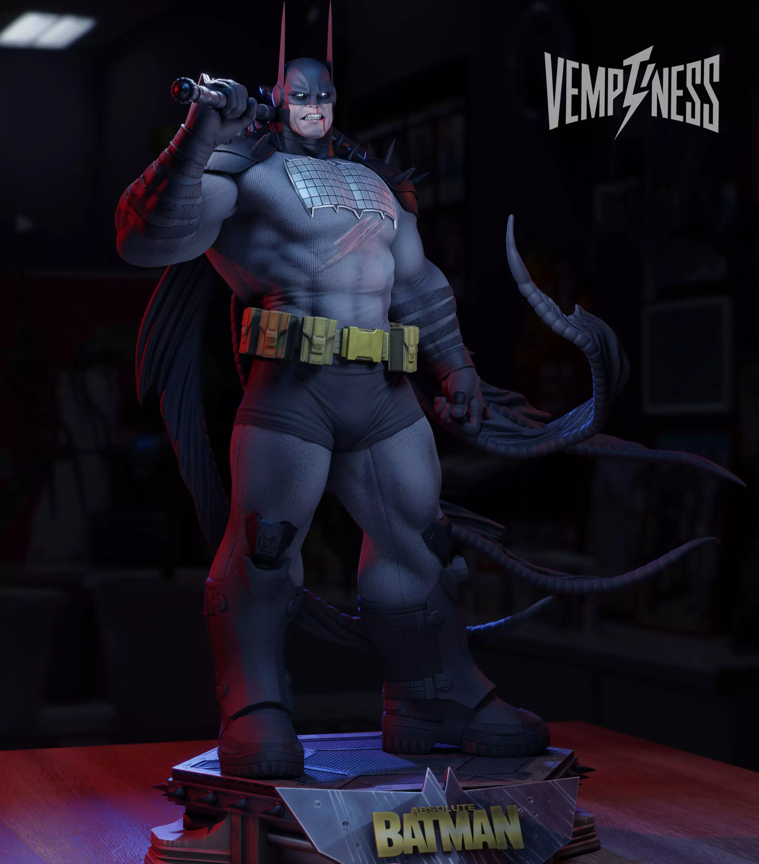 Absolute Batman Dc 3D print model_1