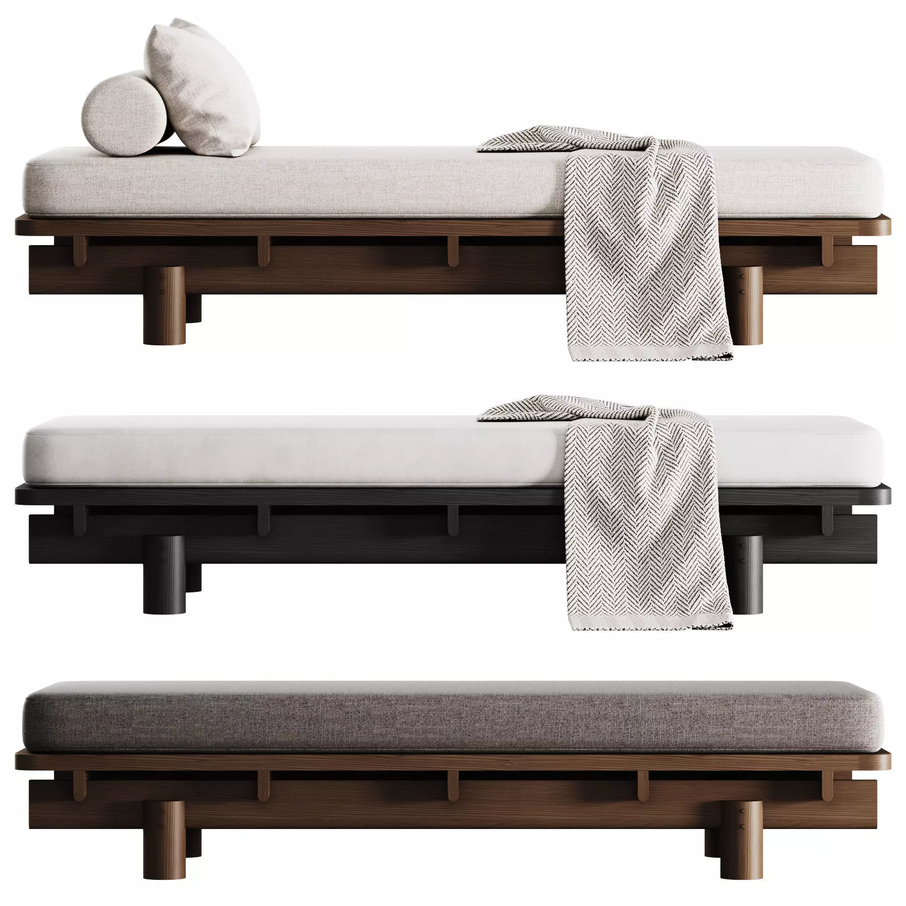 Yume Daybed By Konk Furniture 3D model_2