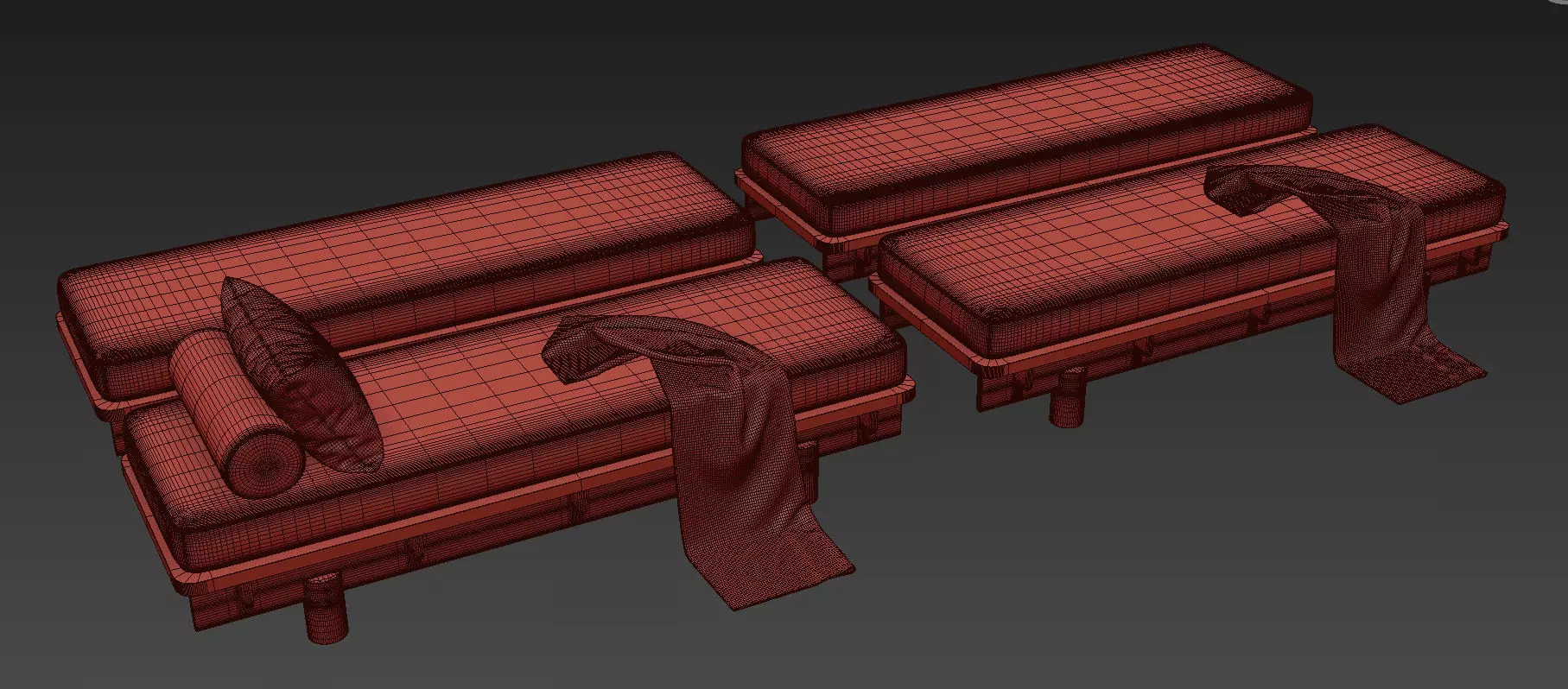 Yume Daybed By Konk Furniture 3D model_14