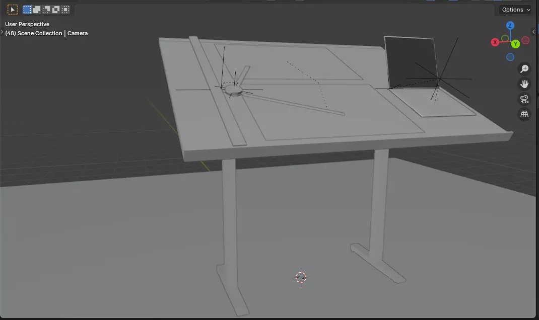 arch-drawing-board Free 3D model_0
