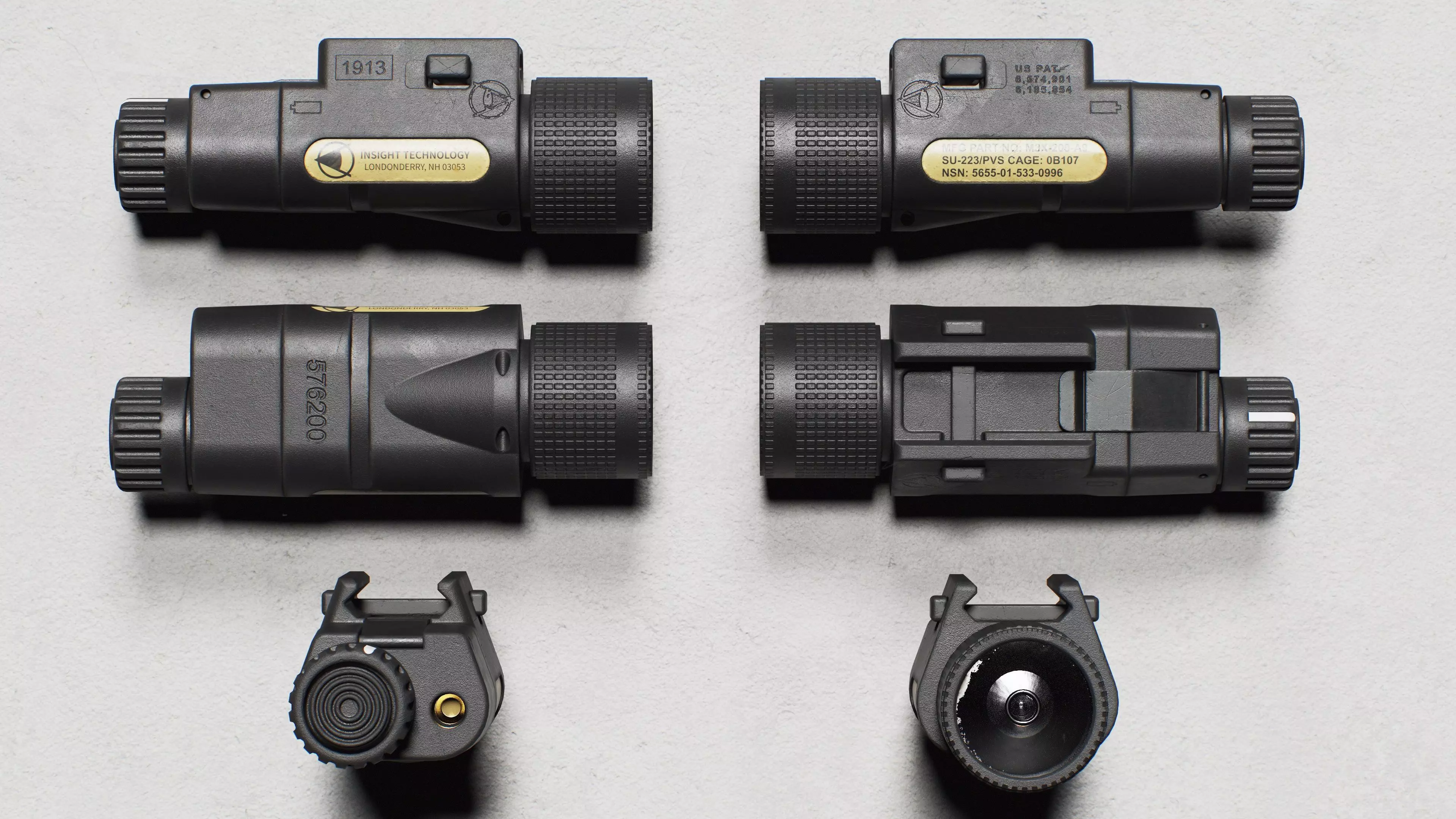 Insight - M3X Flashlight - Replica Low-poly 3D model_2