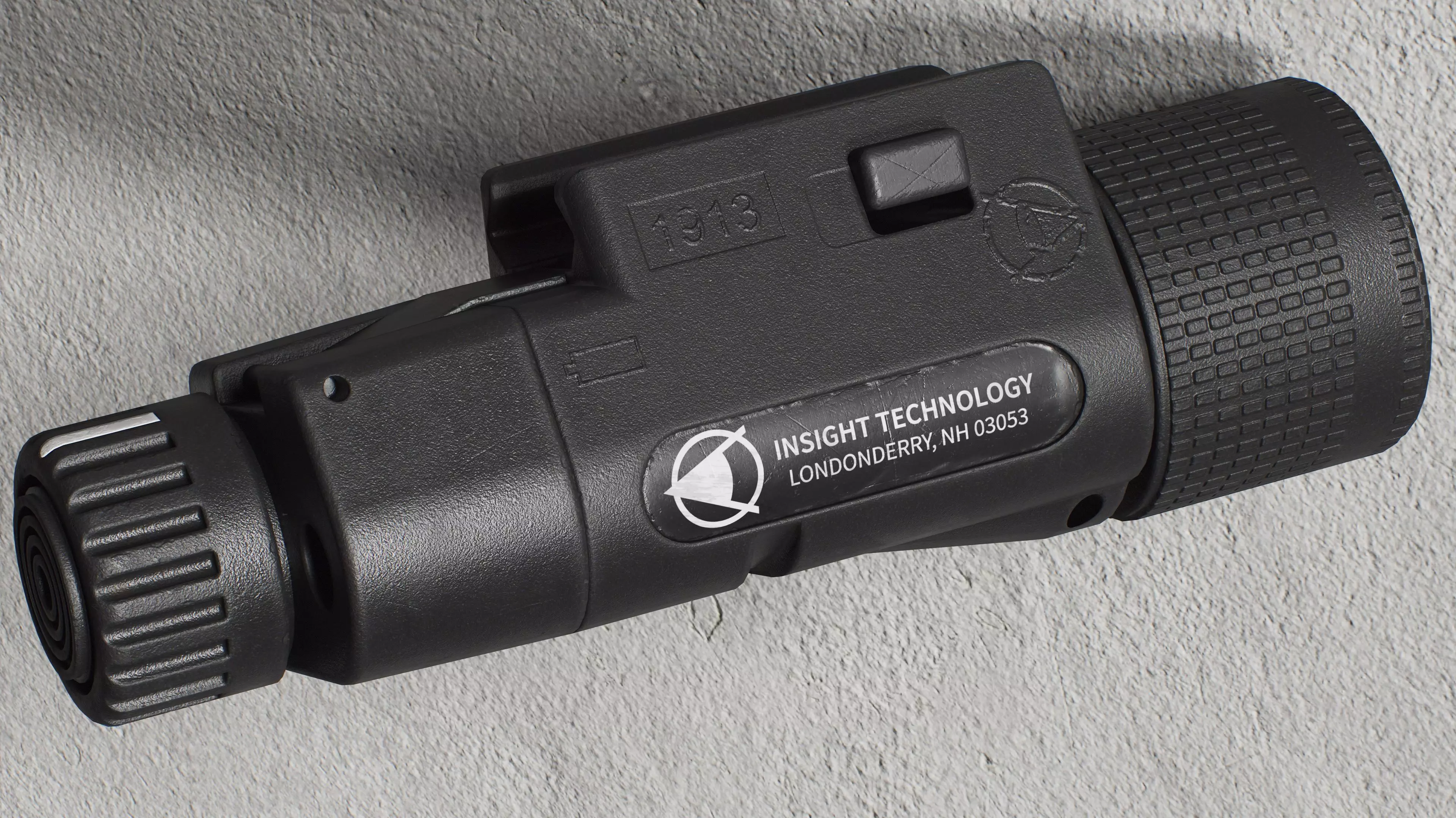 Insight - M3X Flashlight - Replica Low-poly 3D model_13