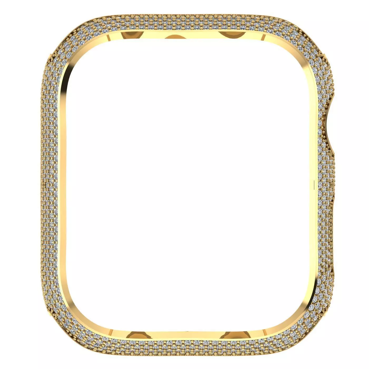 Apple Watch Series 7 Case Diamond Cover  45mm  3D print model  3D print model_2