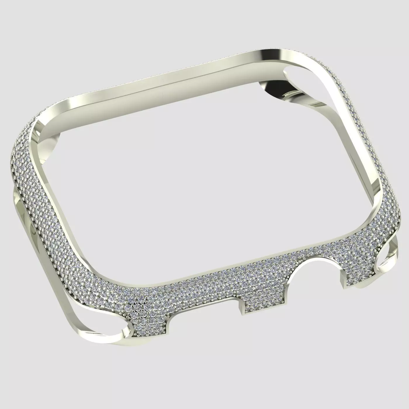 Apple Watch Series 7 Case Diamond Cover  45mm  3D print model  3D print model_0