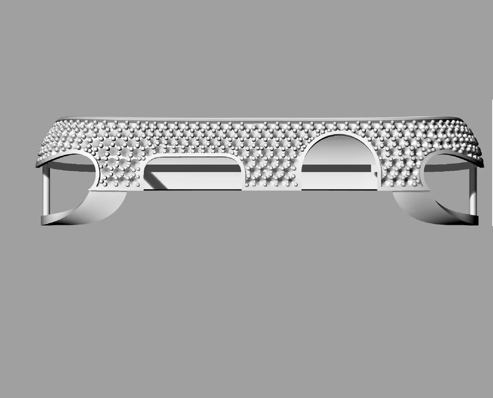 Apple Watch Series 7 Case Diamond Cover  45mm  3D print model  3D print model_13