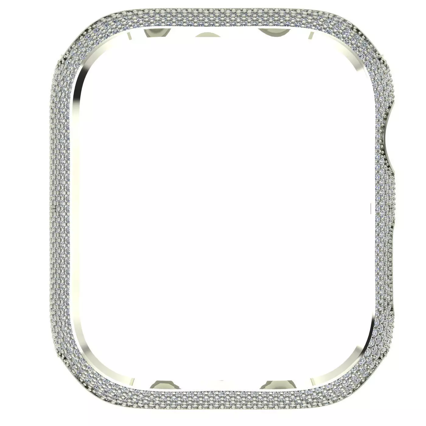 Apple Watch Series 7 Case Diamond Cover  45mm  3D print model  3D print model_5