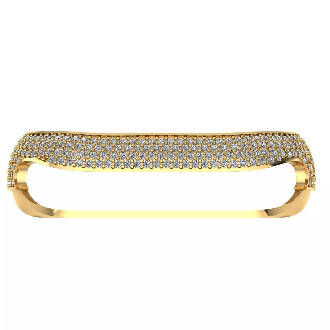 Apple Watch Series 7 Case Diamond Cover  45mm  3D print model  3D print model_4