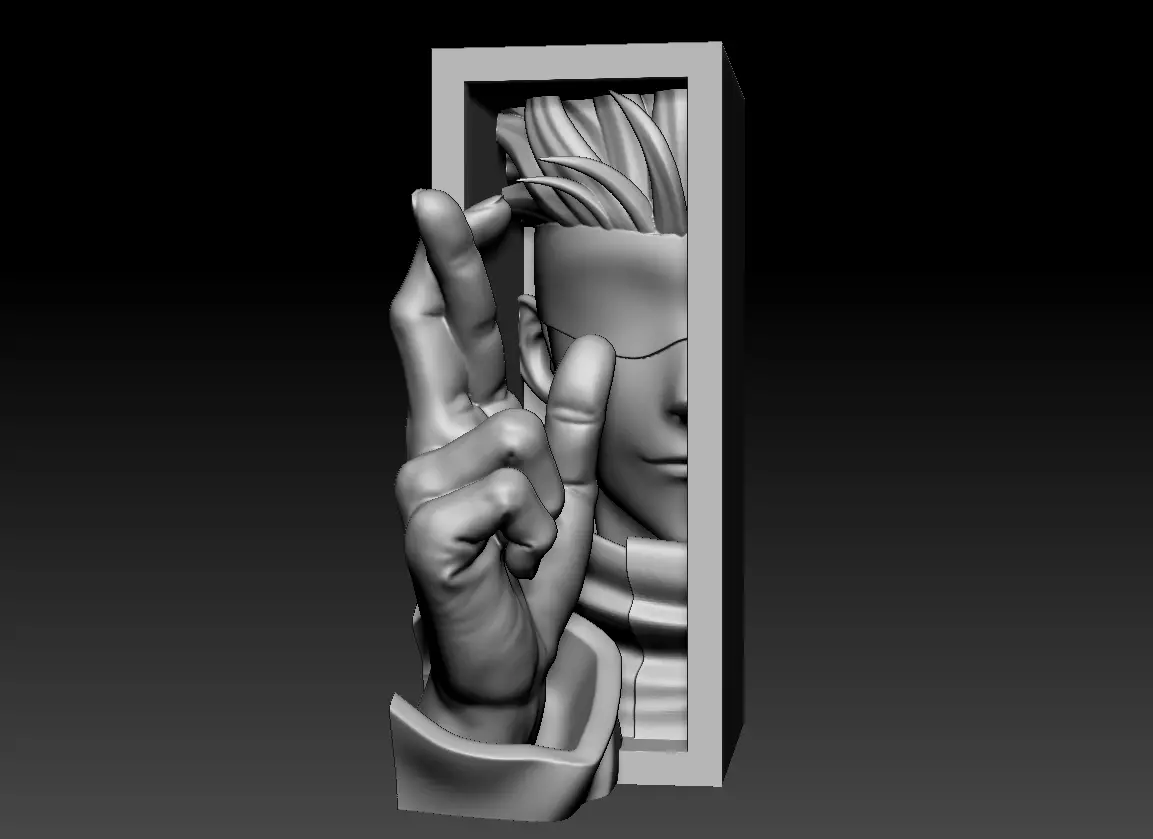 Satoru Gojo Jujutsu Kaisen BookNook 3D print model_5