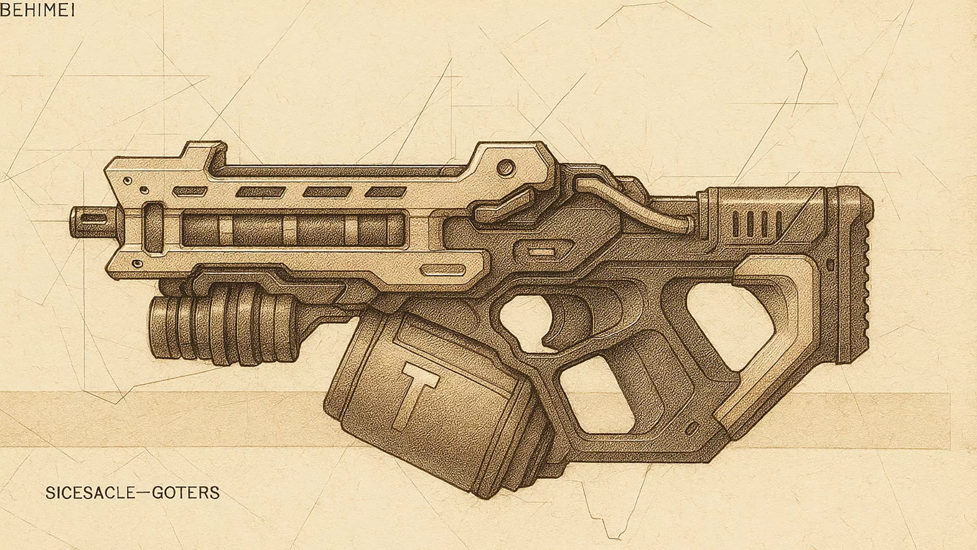 Cryoshard Low-poly 3D model_0