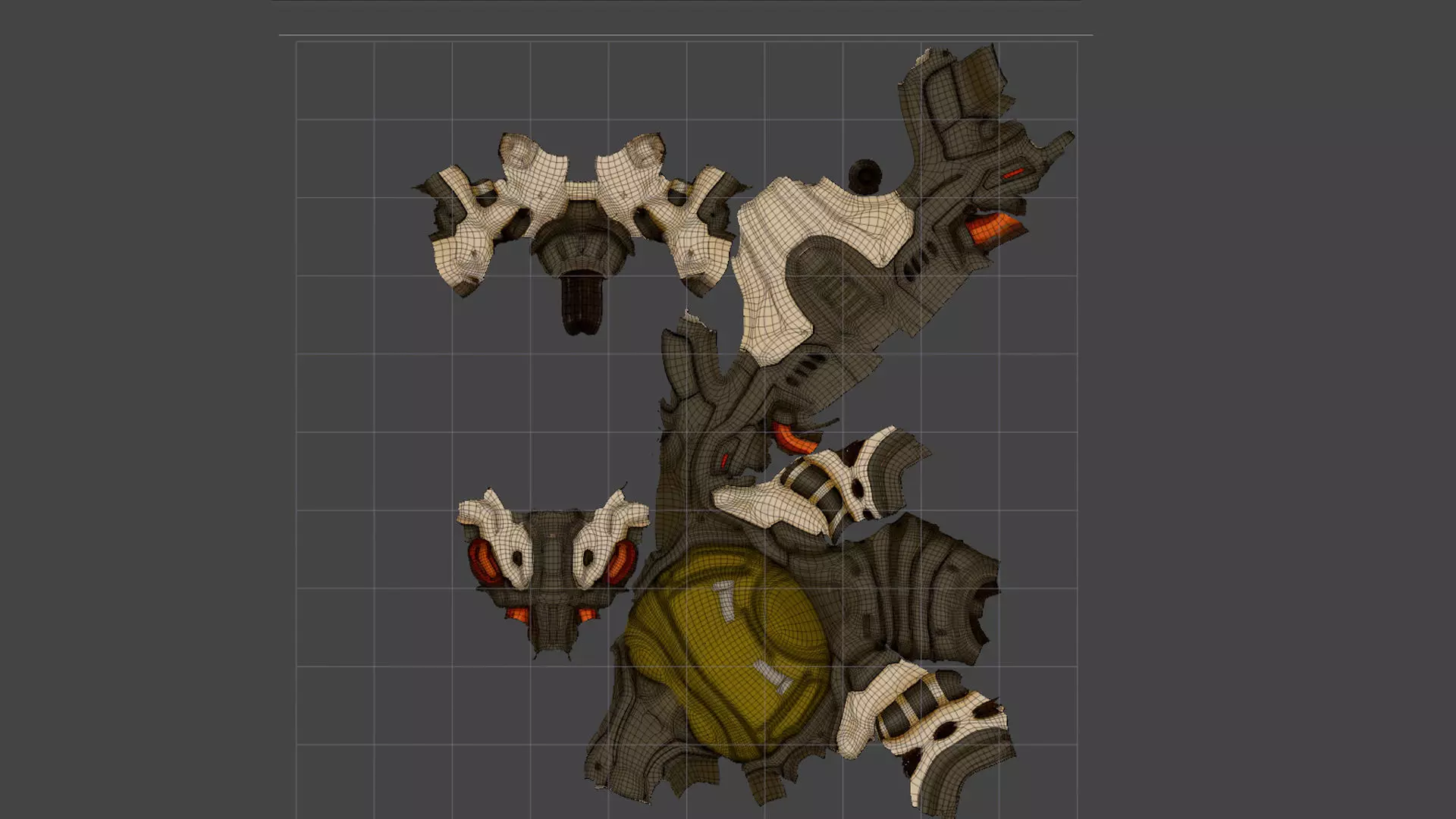 Cryoshard Low-poly 3D model_3