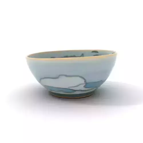 Elegant Ceramic Bowl model pack Low-poly 3D model