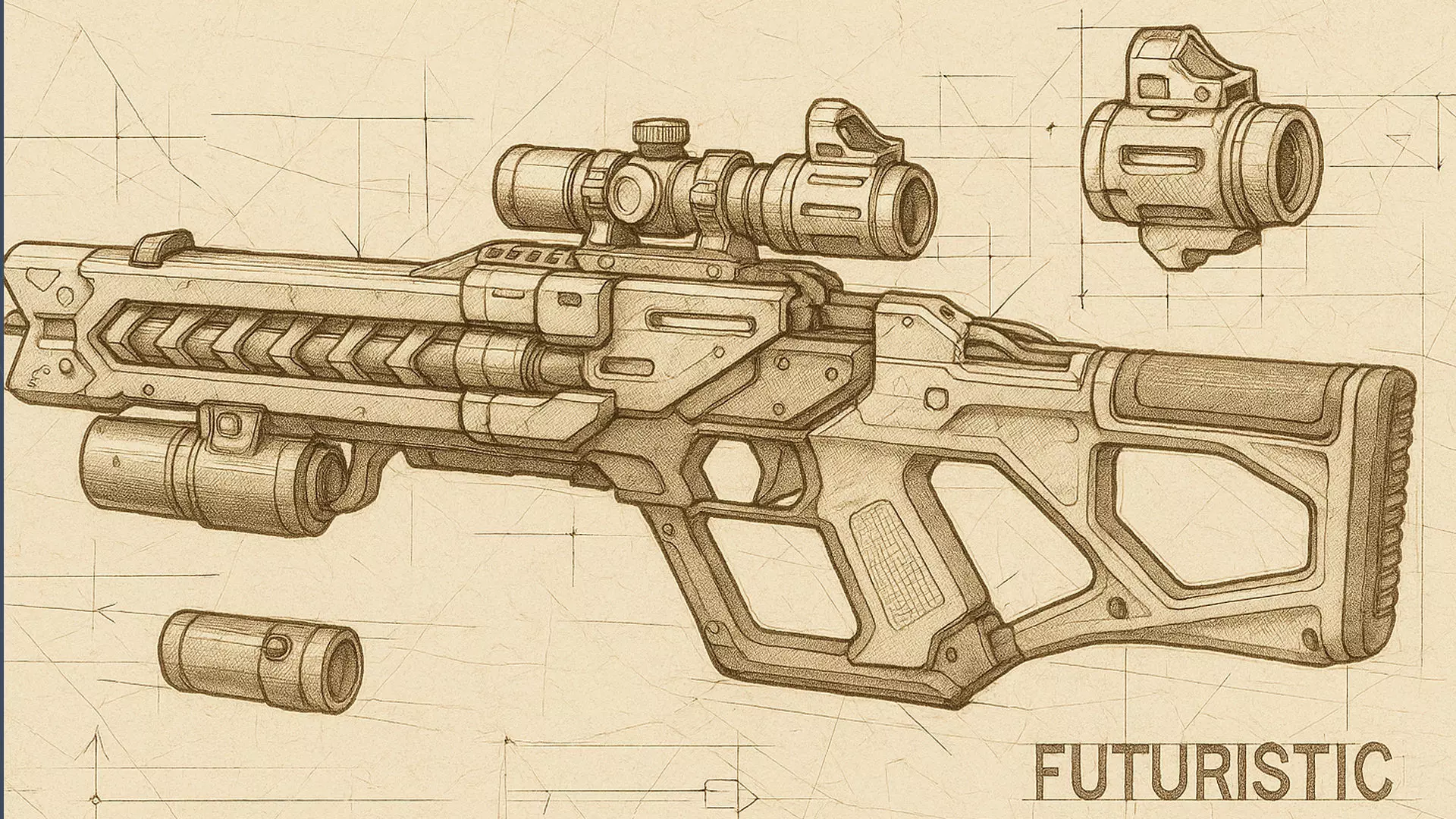Ion Reaver Low-poly 3D model_0