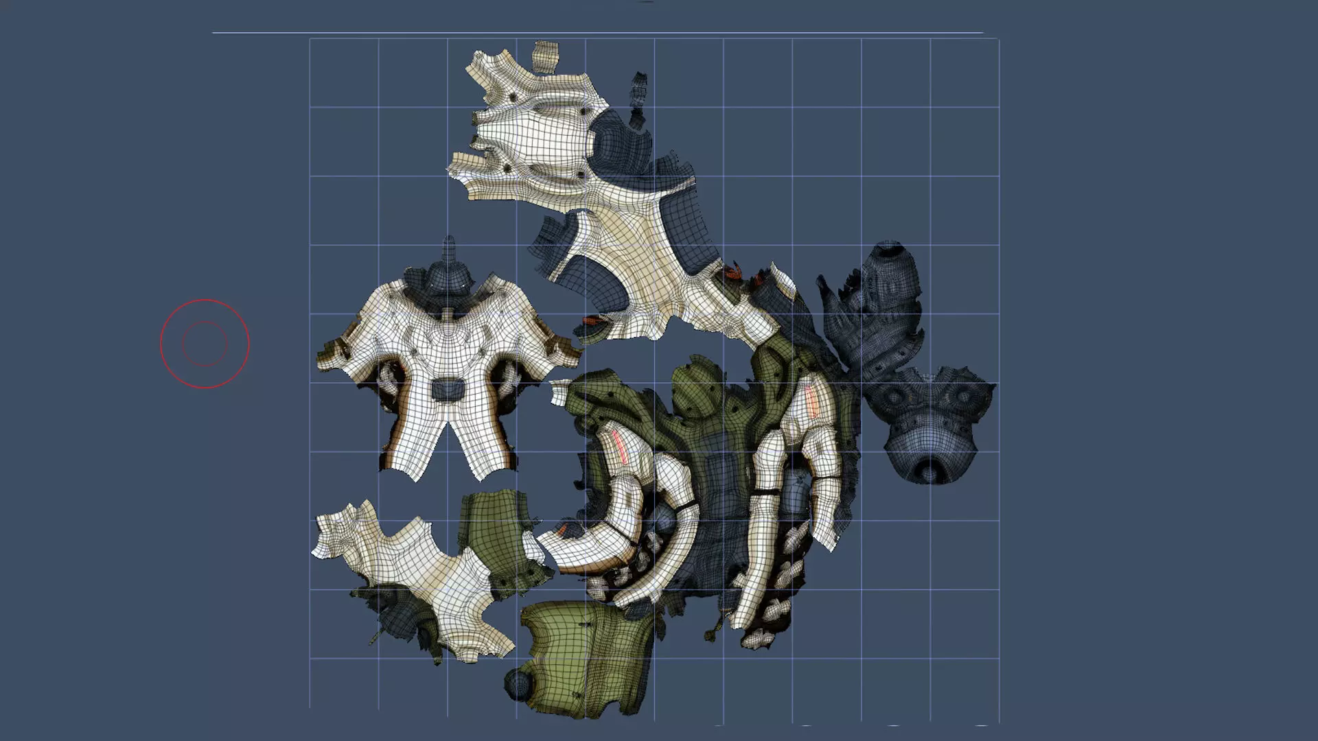 Ion Reaver Low-poly 3D model_3