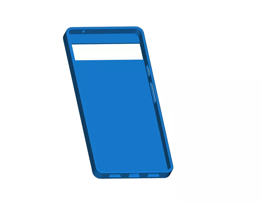 Google Pixel 6a Case 3D print model_1