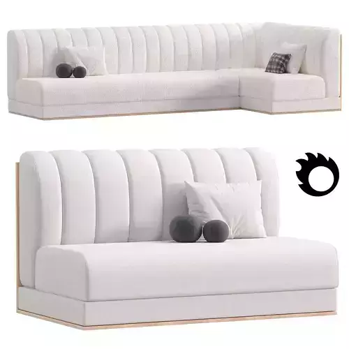 Restaurant Sofa Set