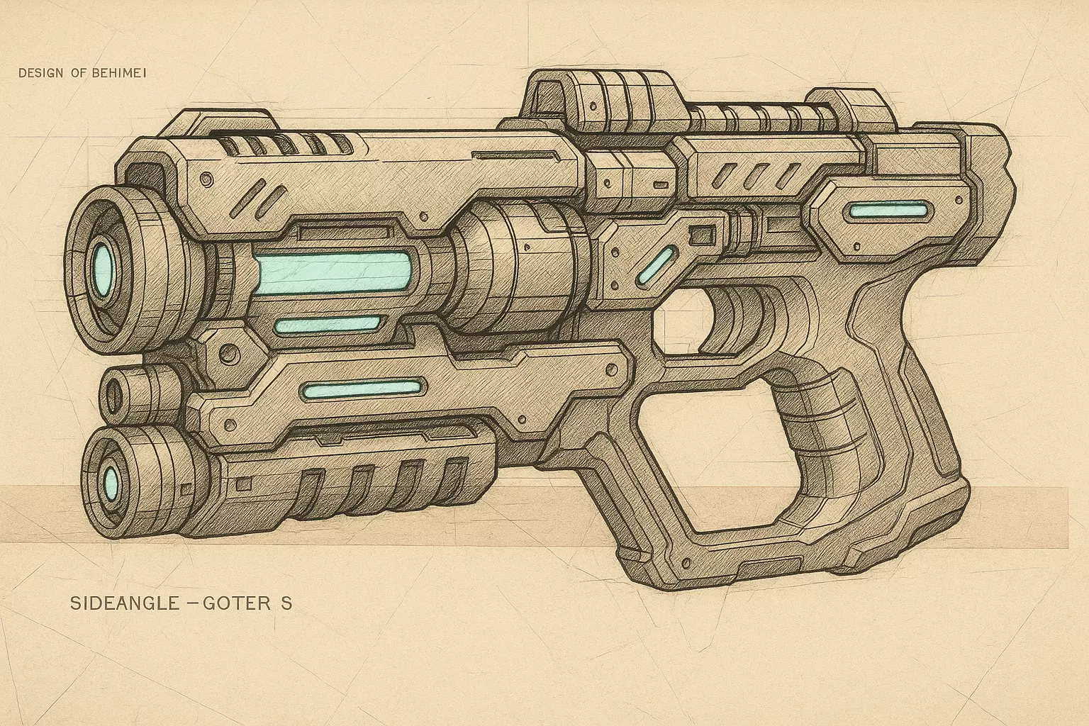 Plasmavore Low-poly 3D model_0