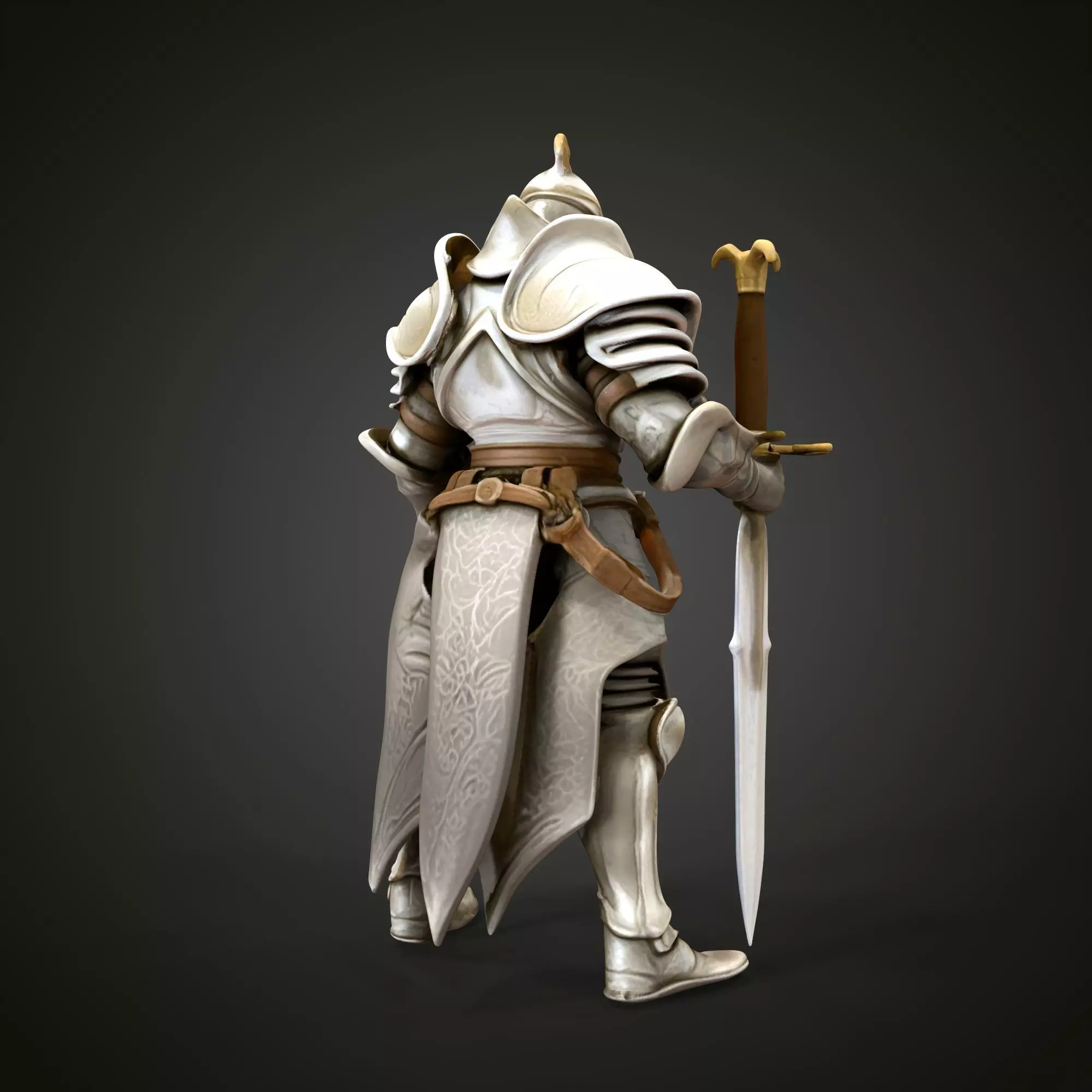 Warrior 3D model_4