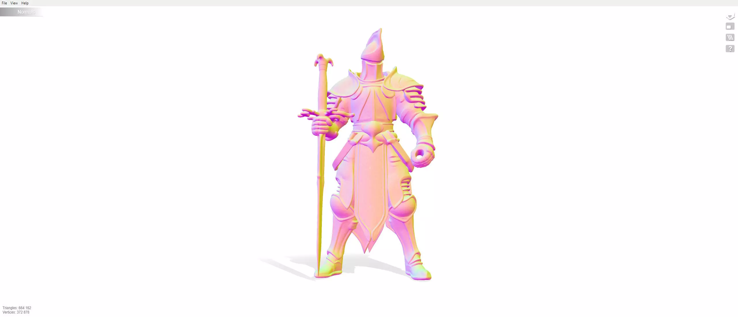 Warrior 3D model_9
