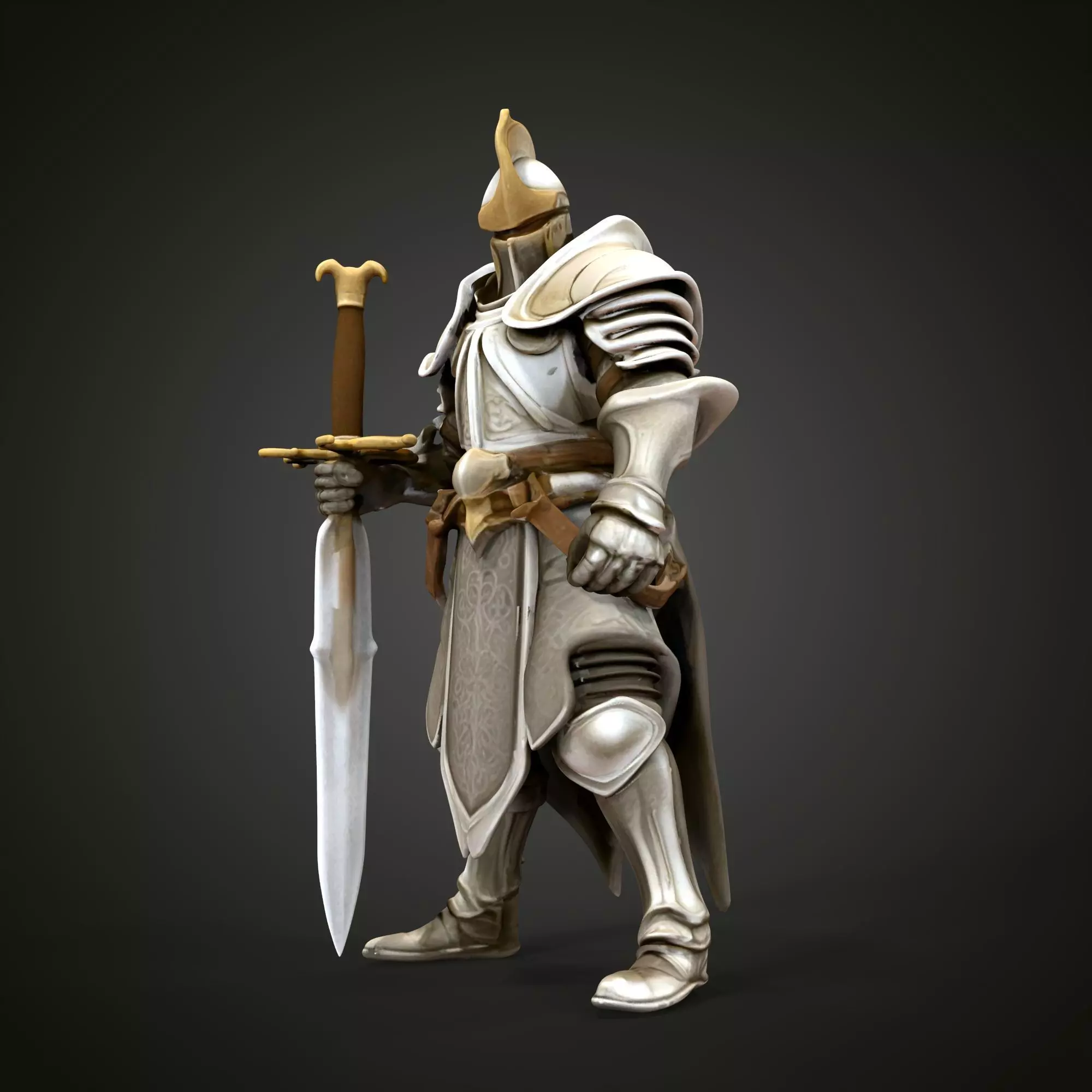 Warrior 3D model_3