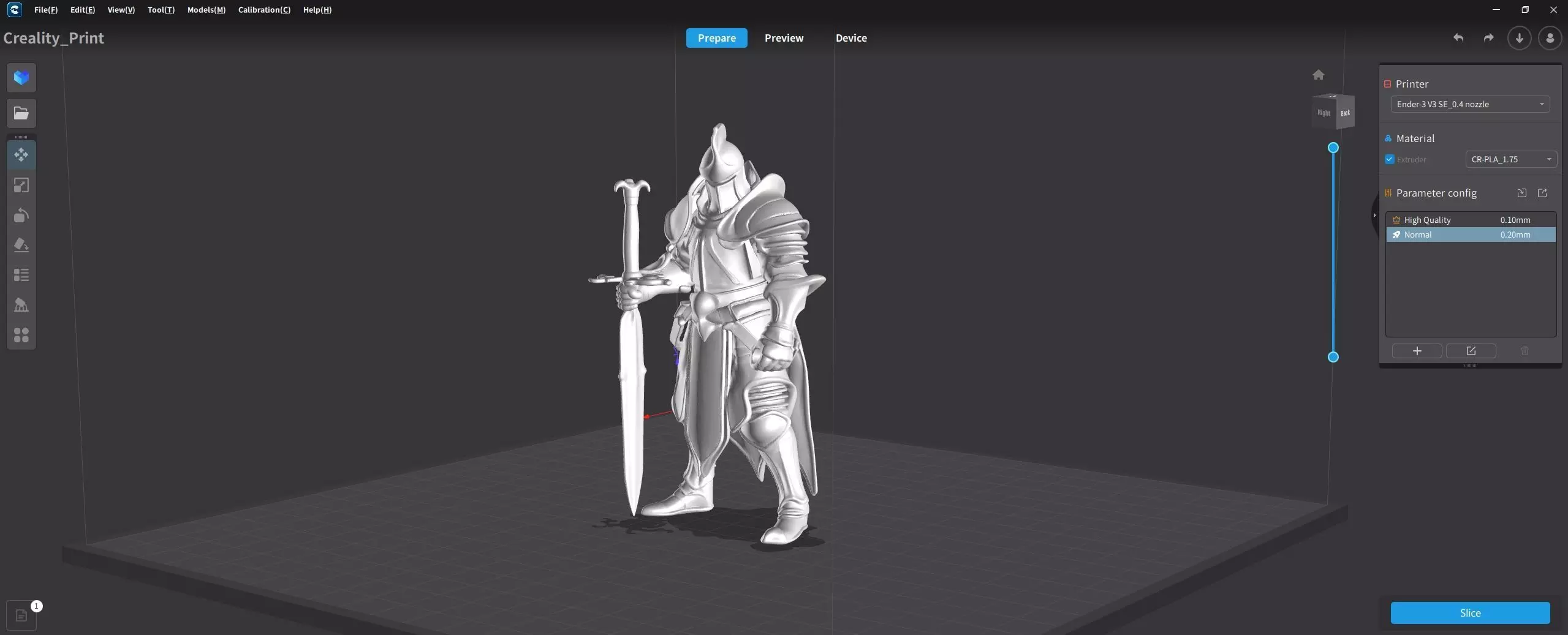 Warrior 3D model_12