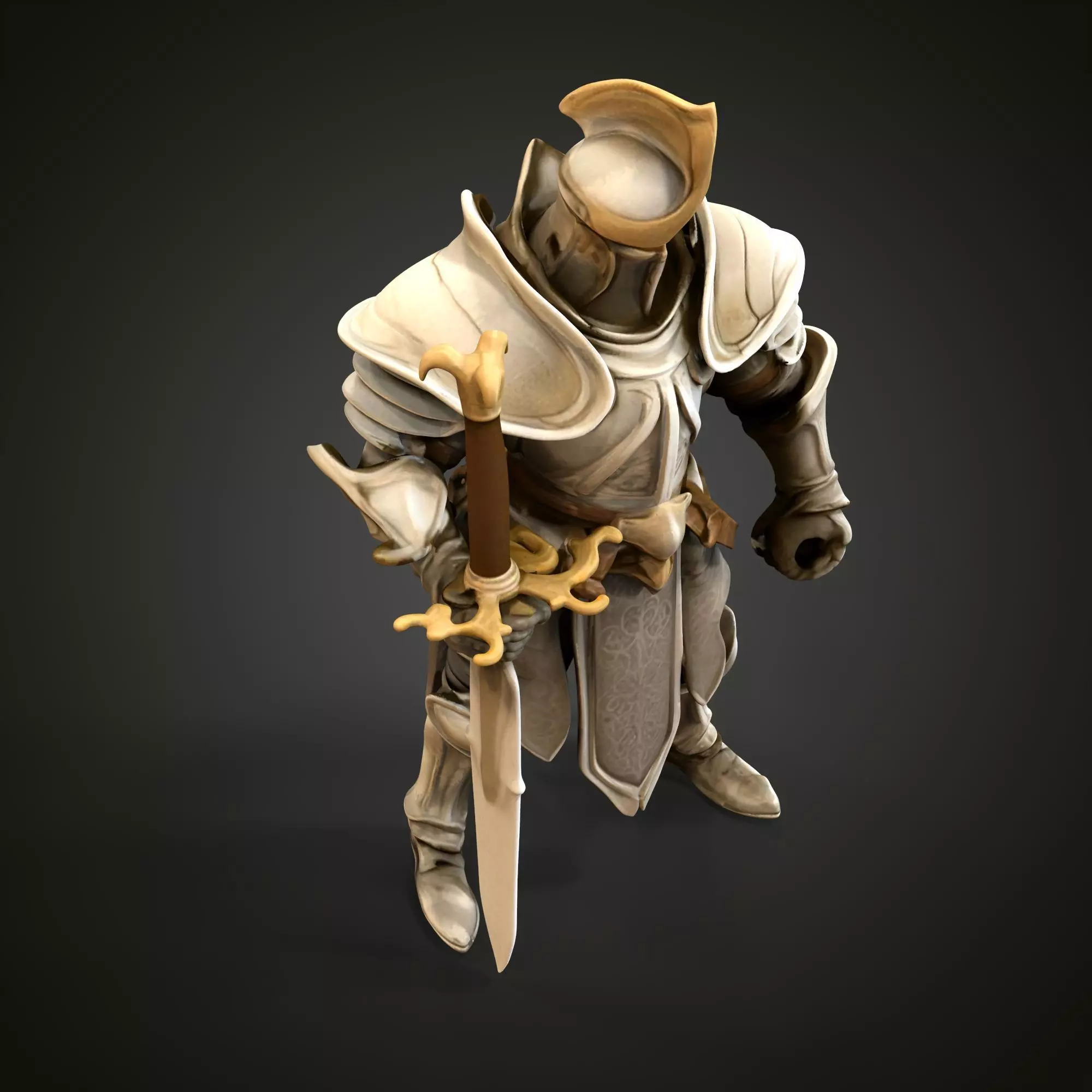 Warrior 3D model_7