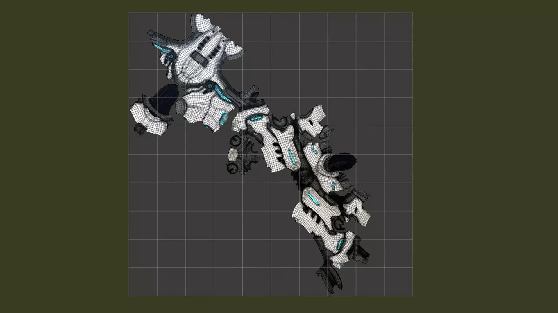 Voidstrike Low-poly 3D model_5