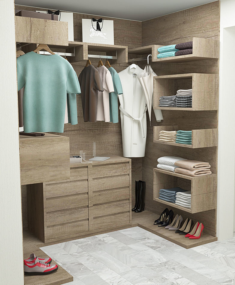 Wardrobe Room 3D model_2