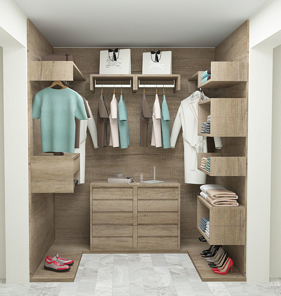 Wardrobe Room 3D model_1
