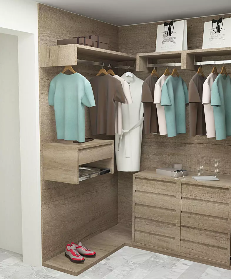 Wardrobe Room 3D model_0