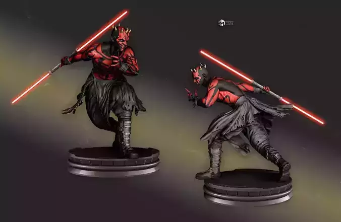 Darth Maul statue