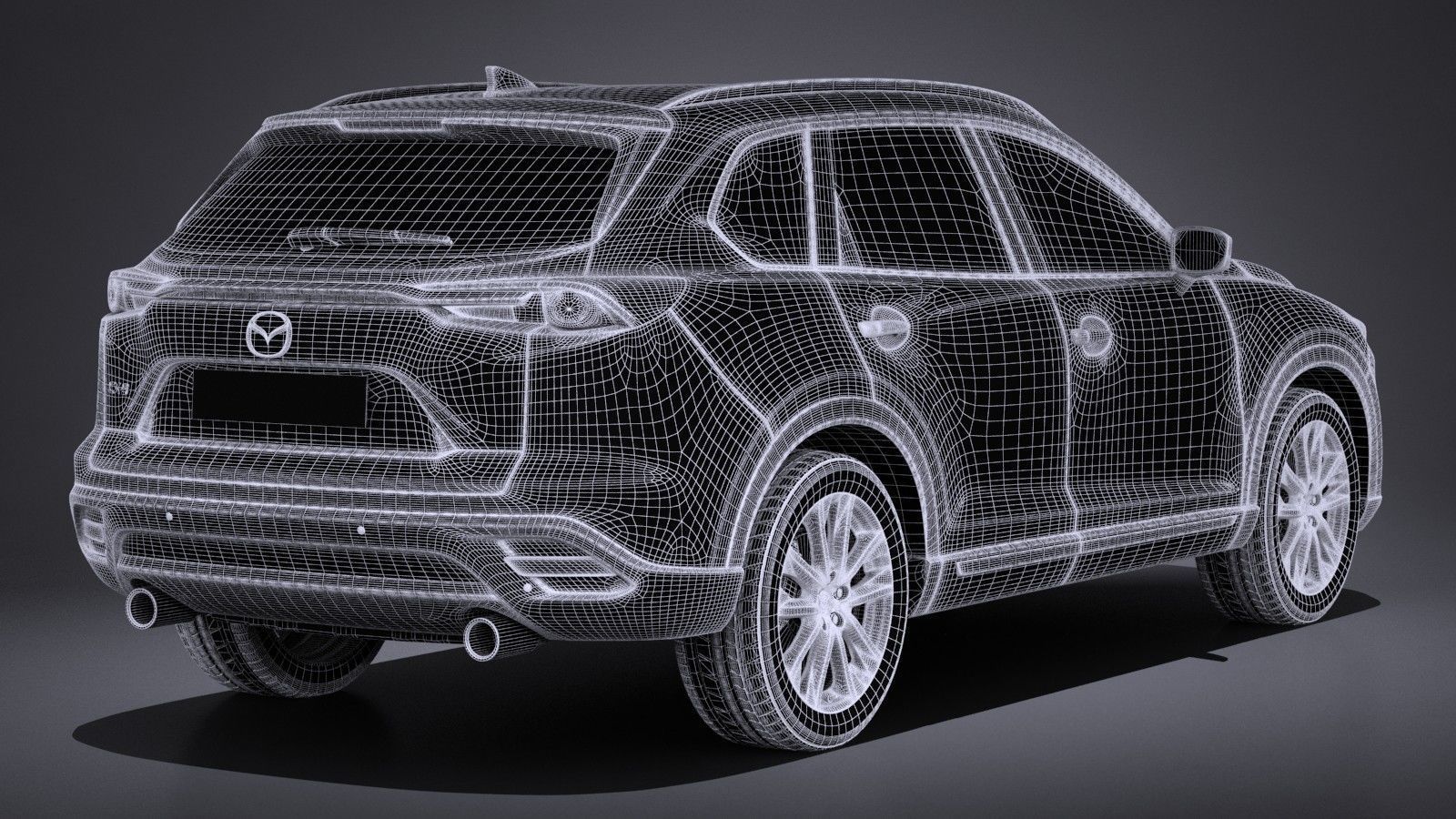 Mazda CX-9 2017 3D model_13