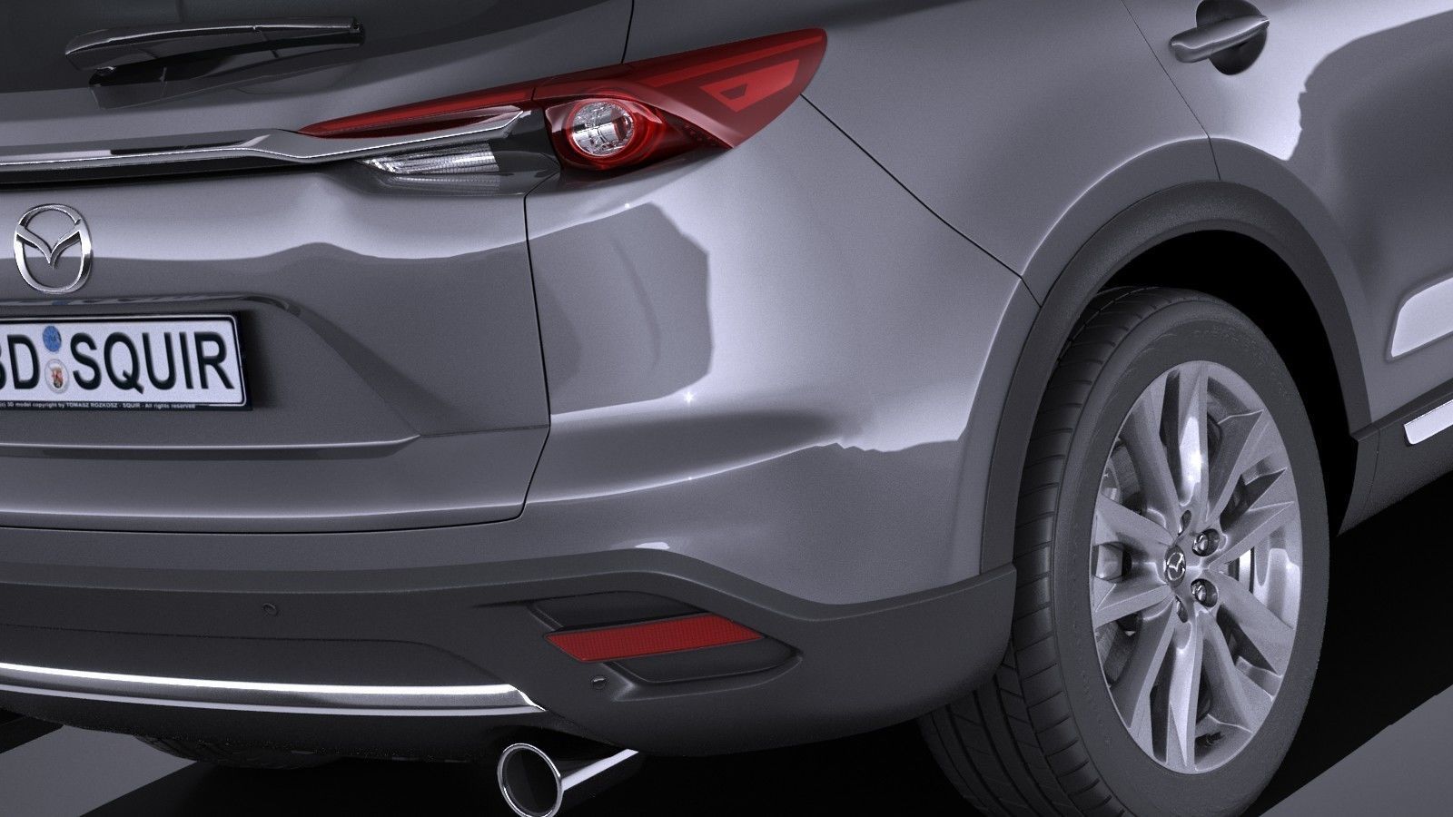 Mazda CX-9 2017 3D model_5