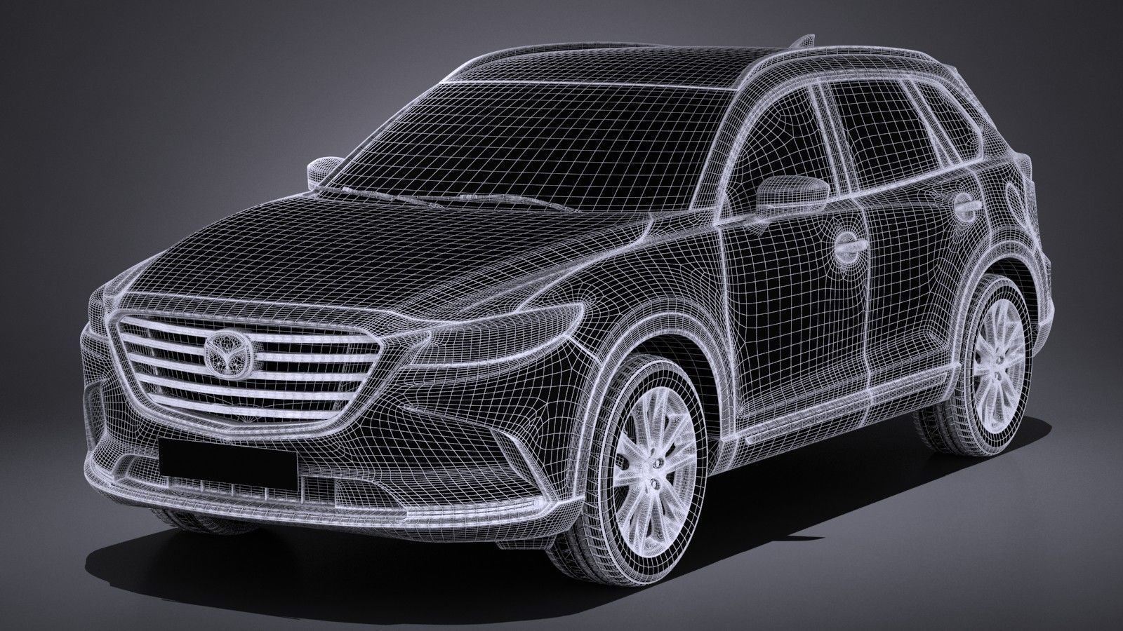 Mazda CX-9 2017 3D model_12