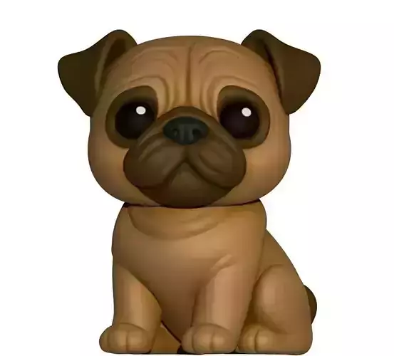 Cute Pug Kawai