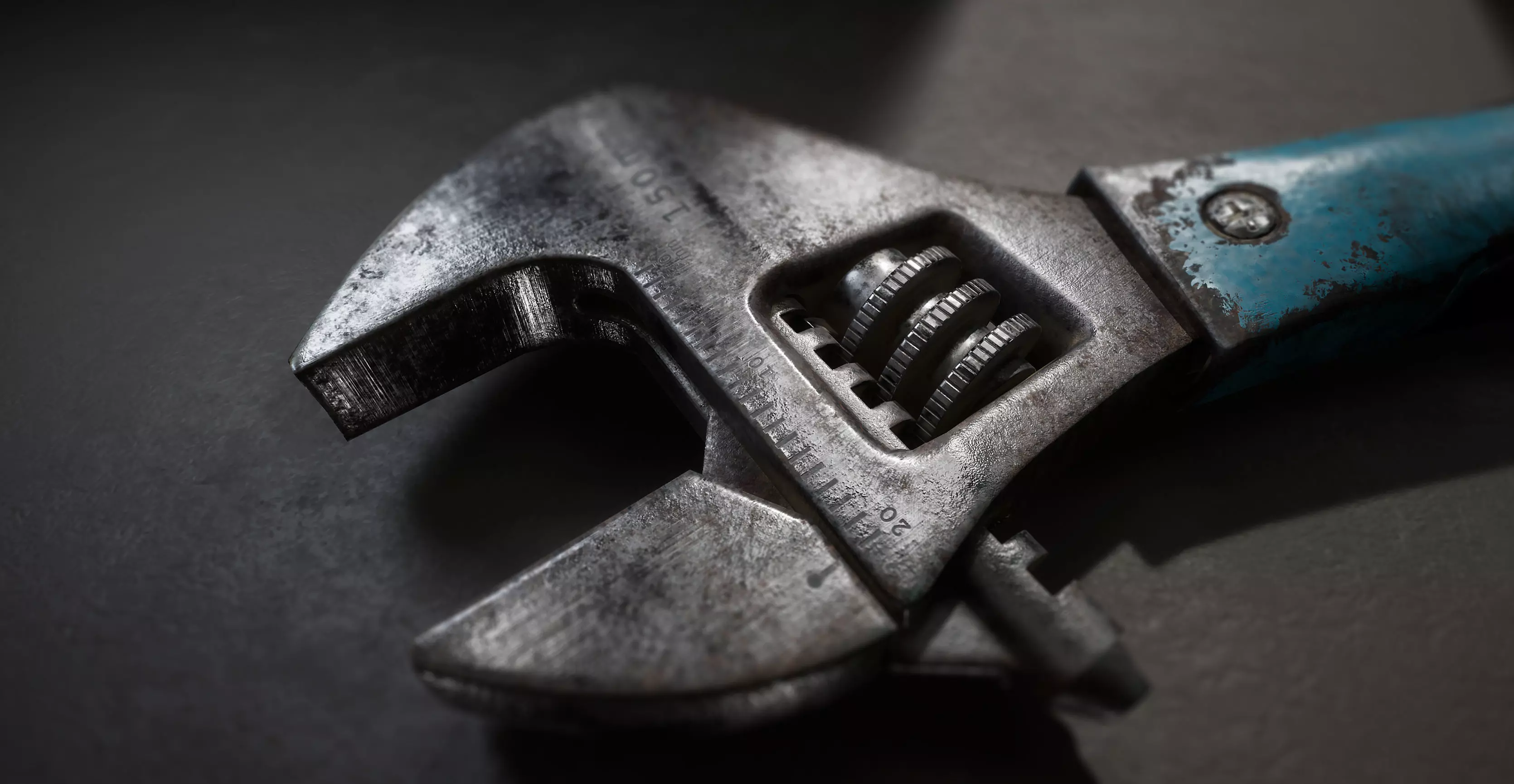 Photorealistic Low Poly Wrench Tool 3D Model Low-poly 3D model_1