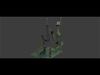 Laboratory Chemistry Equipment Low-poly 3D model_1