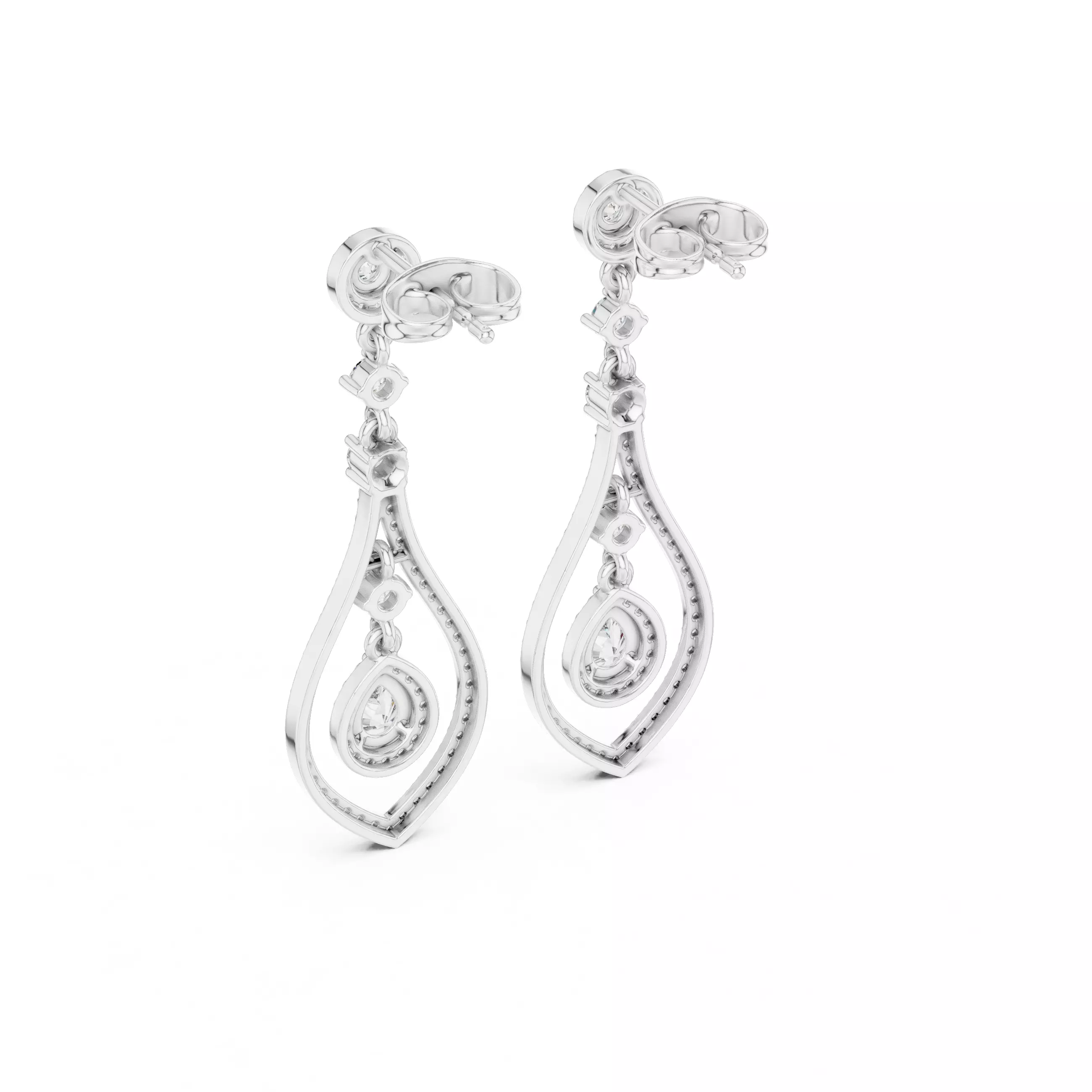 Diamond Drops 3dm stl renders 360 Animation videos detail 3D print model_4