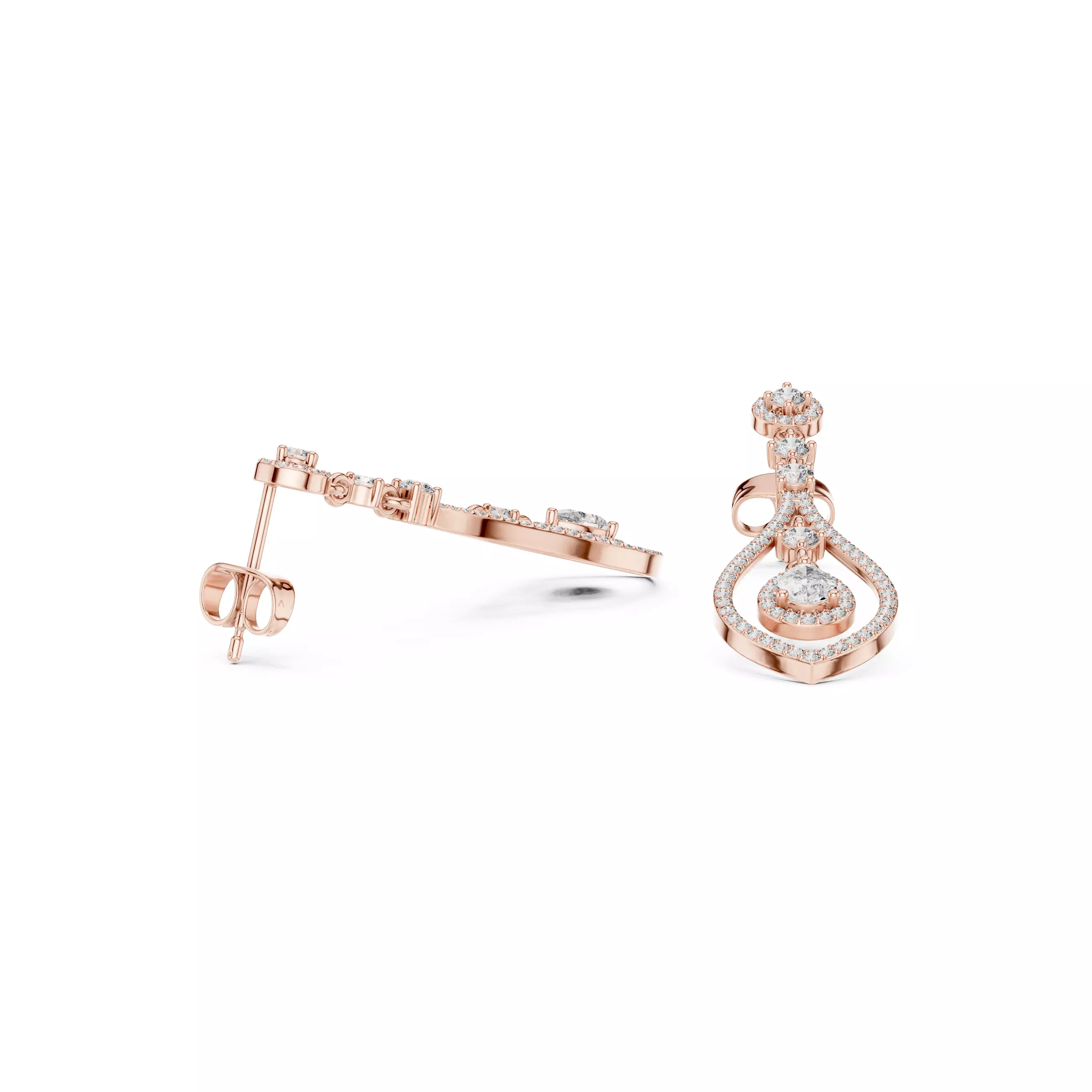 Diamond Drops 3dm stl renders 360 Animation videos detail 3D print model_9