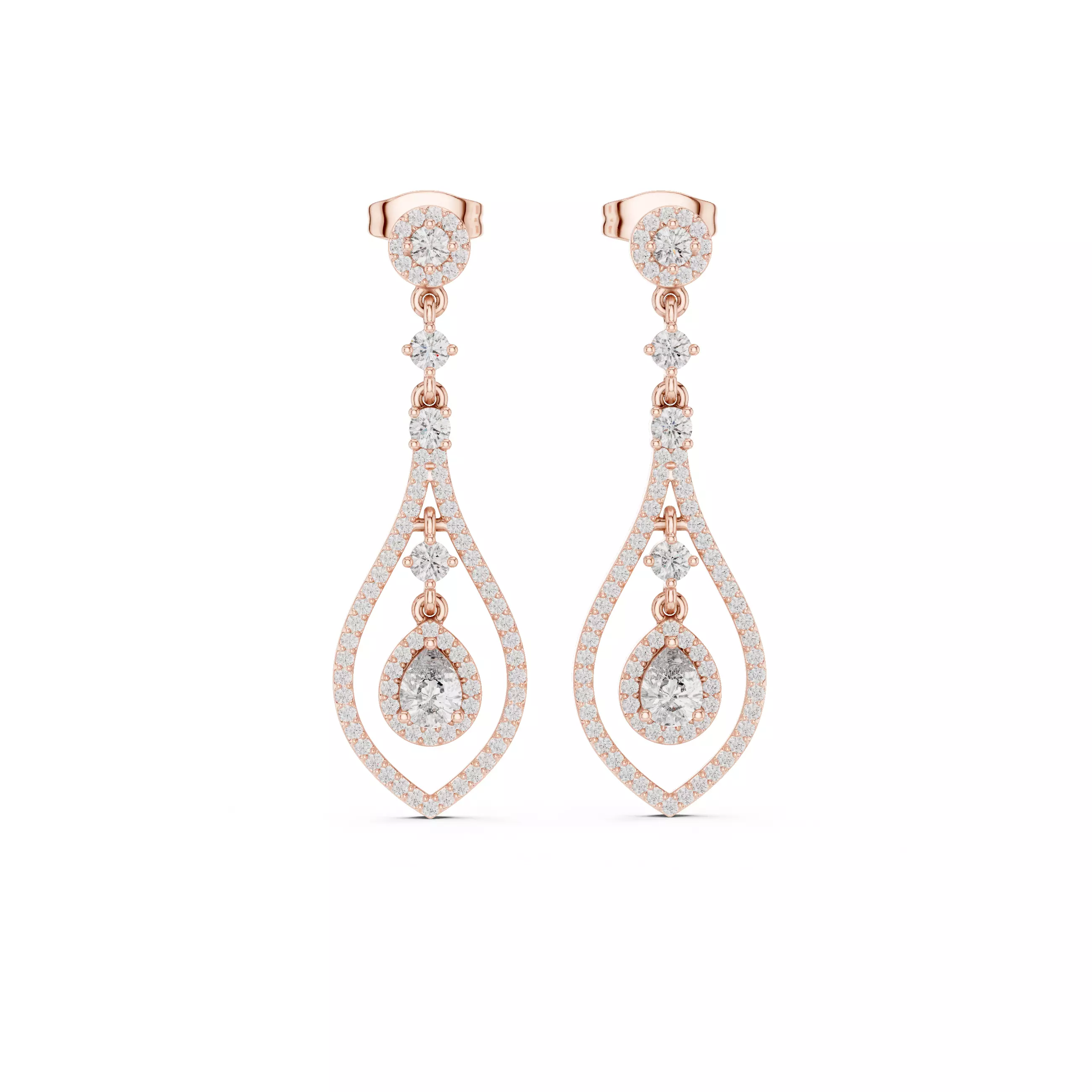 Diamond Drops 3dm stl renders 360 Animation videos detail 3D print model_0