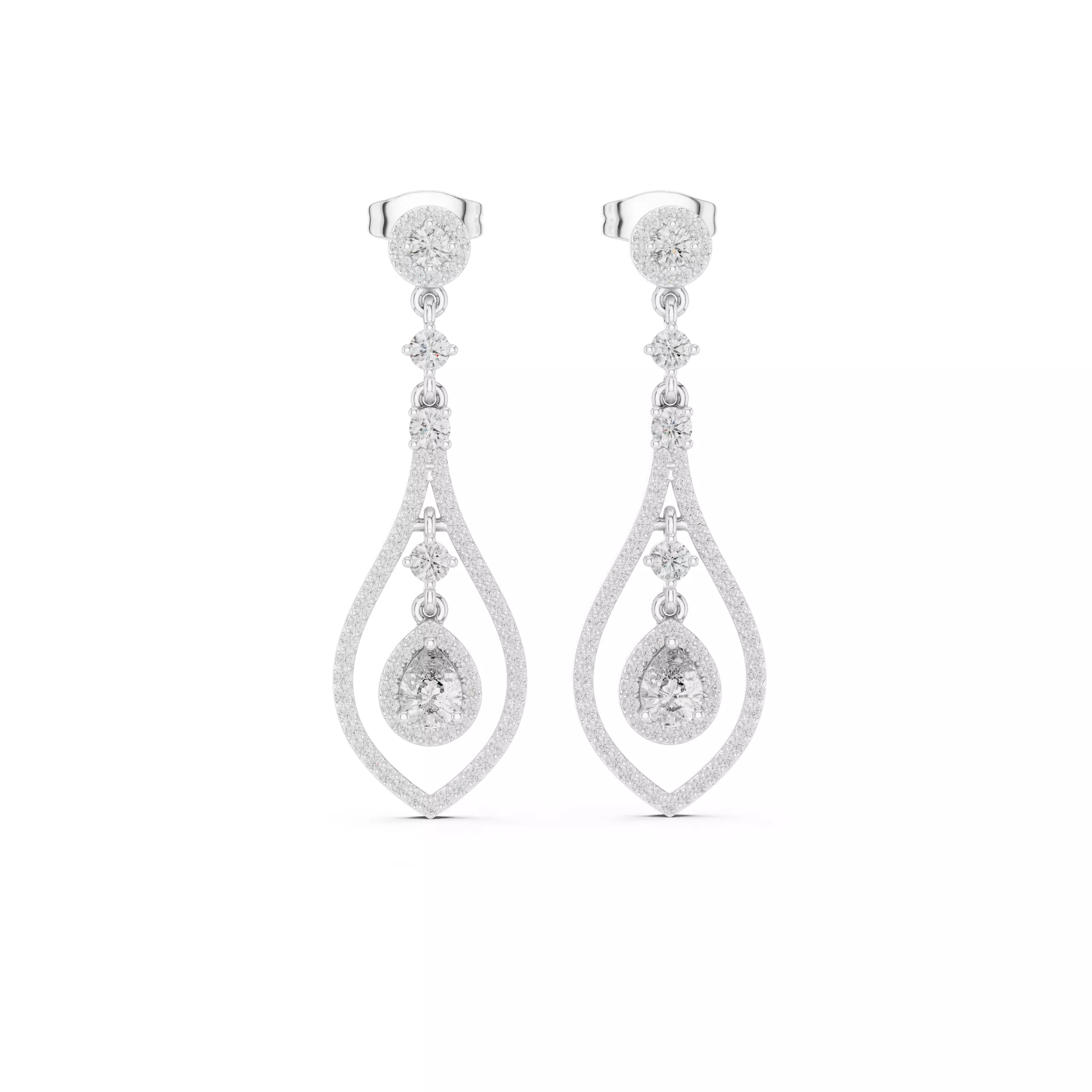 Diamond Drops 3dm stl renders 360 Animation videos detail 3D print model_5