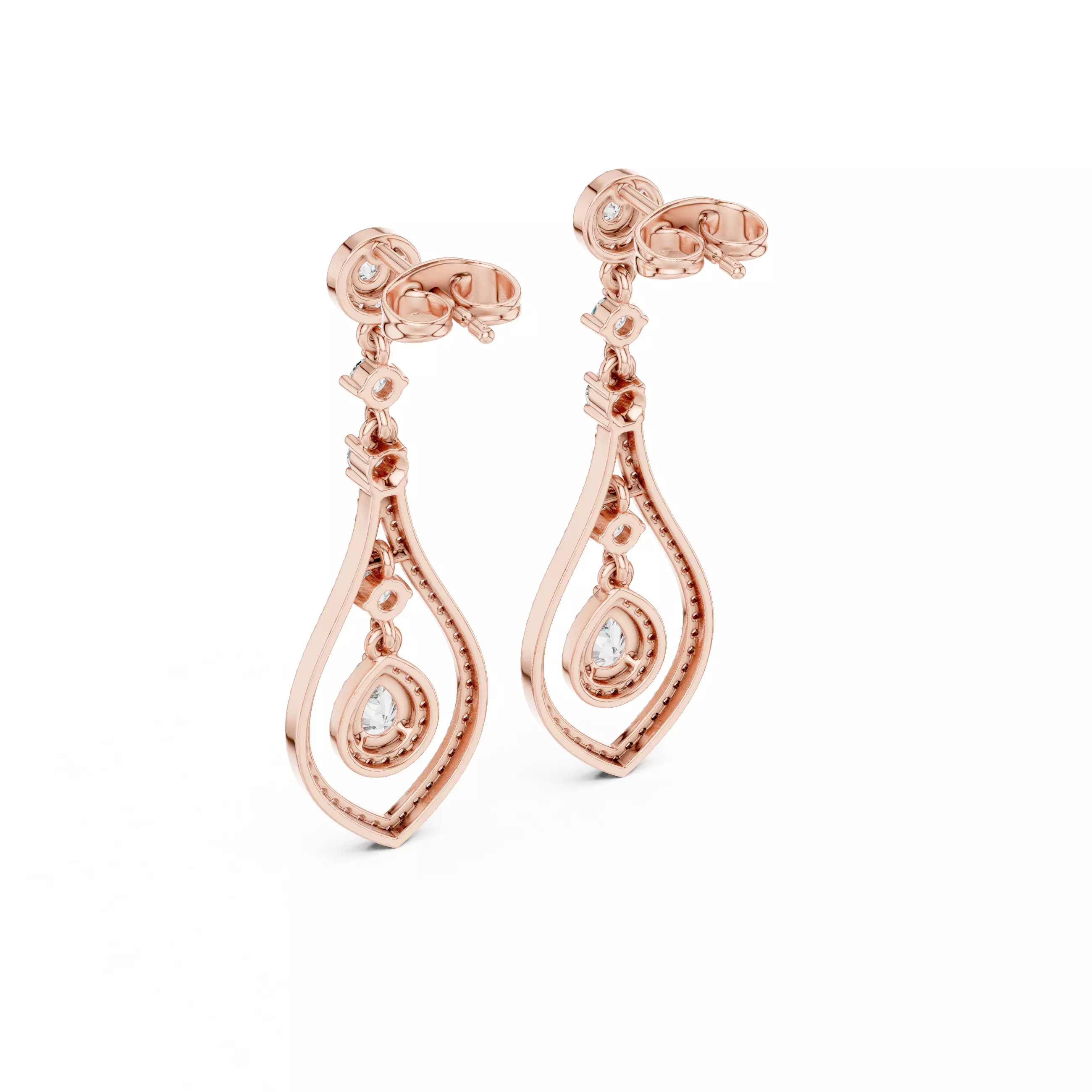 Diamond Drops 3dm stl renders 360 Animation videos detail 3D print model_2