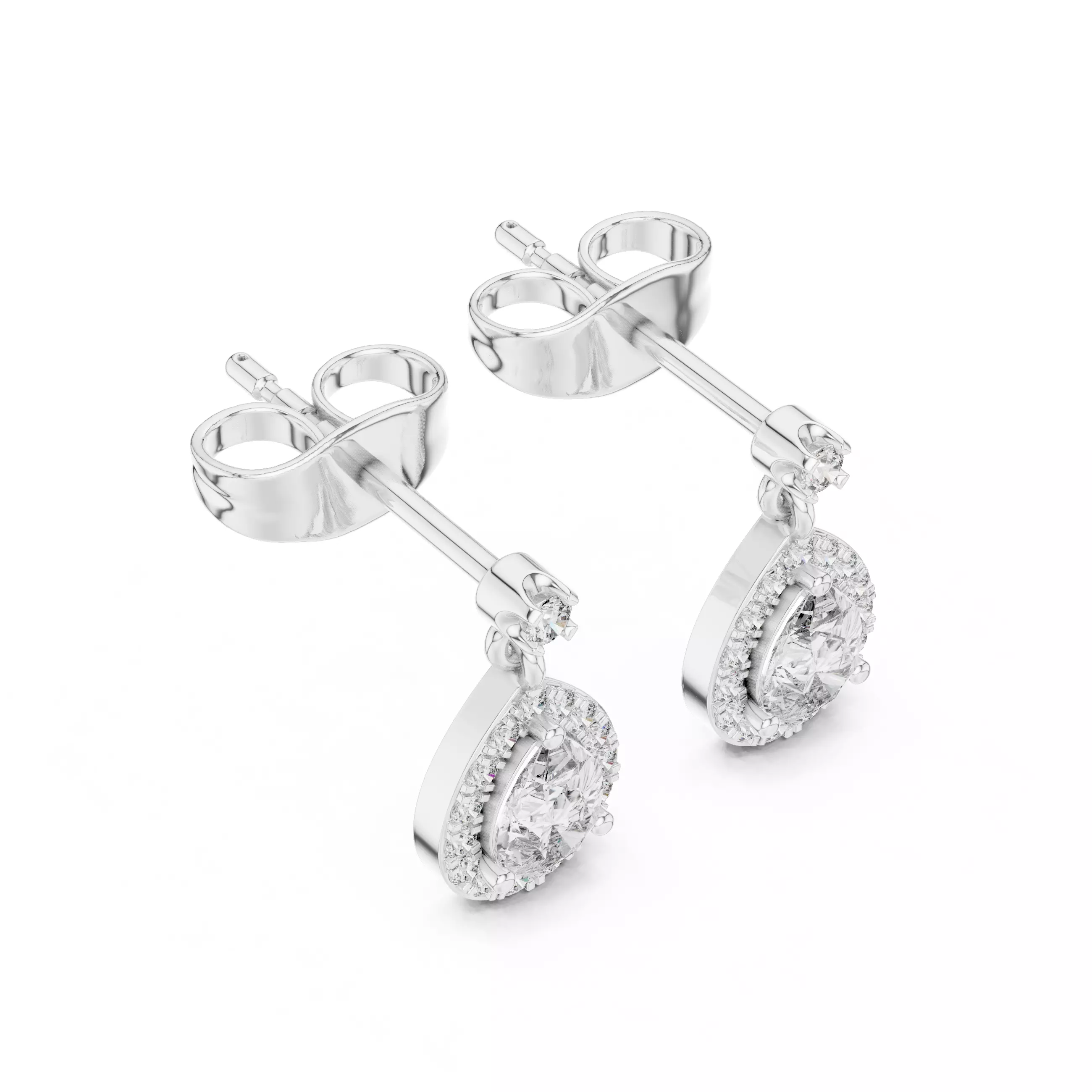 Diamond Drops 3dm stl renders 360 Animation videos detail  3D print model_3