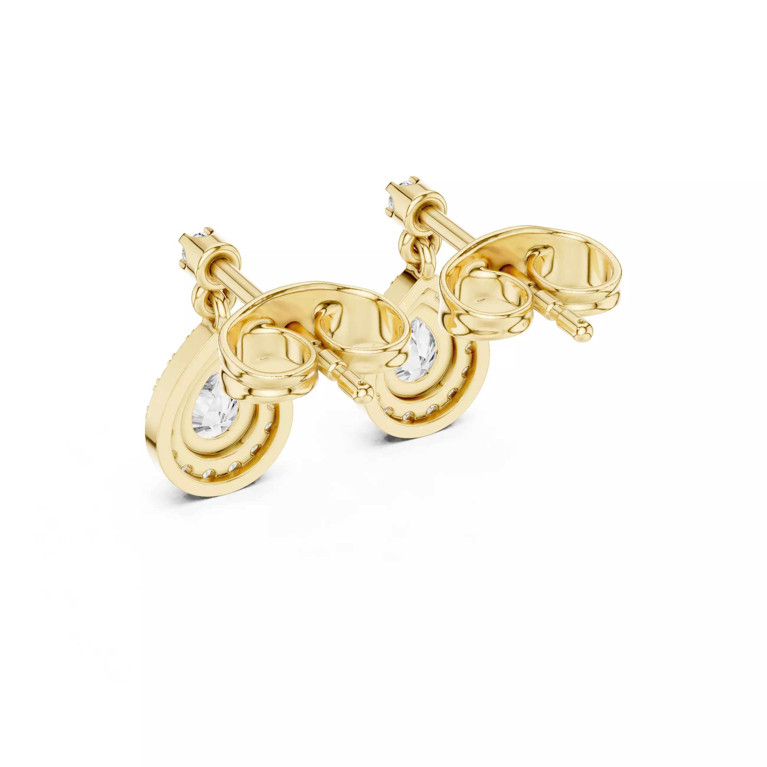 Diamond Drops 3dm stl renders 360 Animation videos detail  3D print model_7