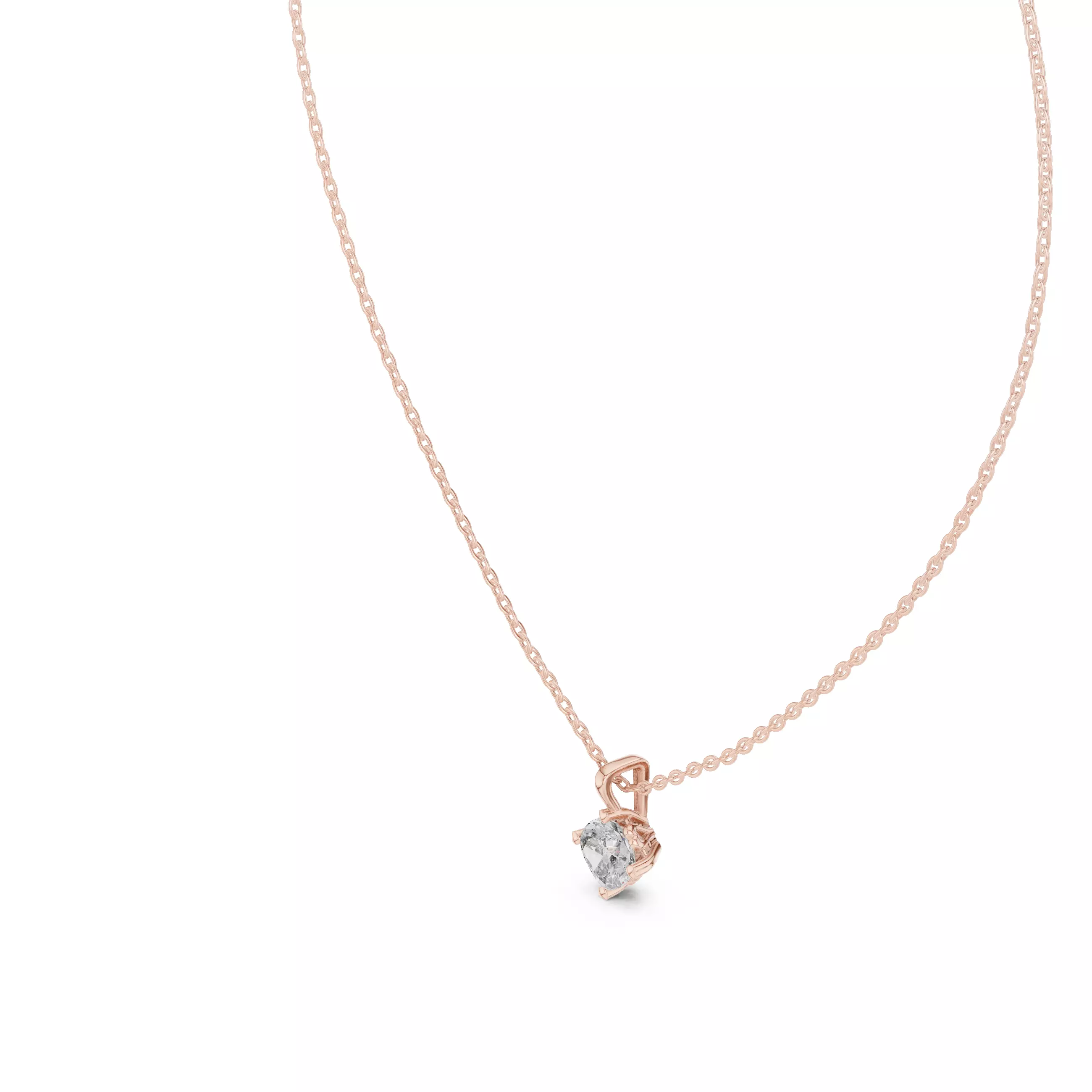 Solitaire Pendant 3dm stl renders Animation Videos Details 3D print model_3